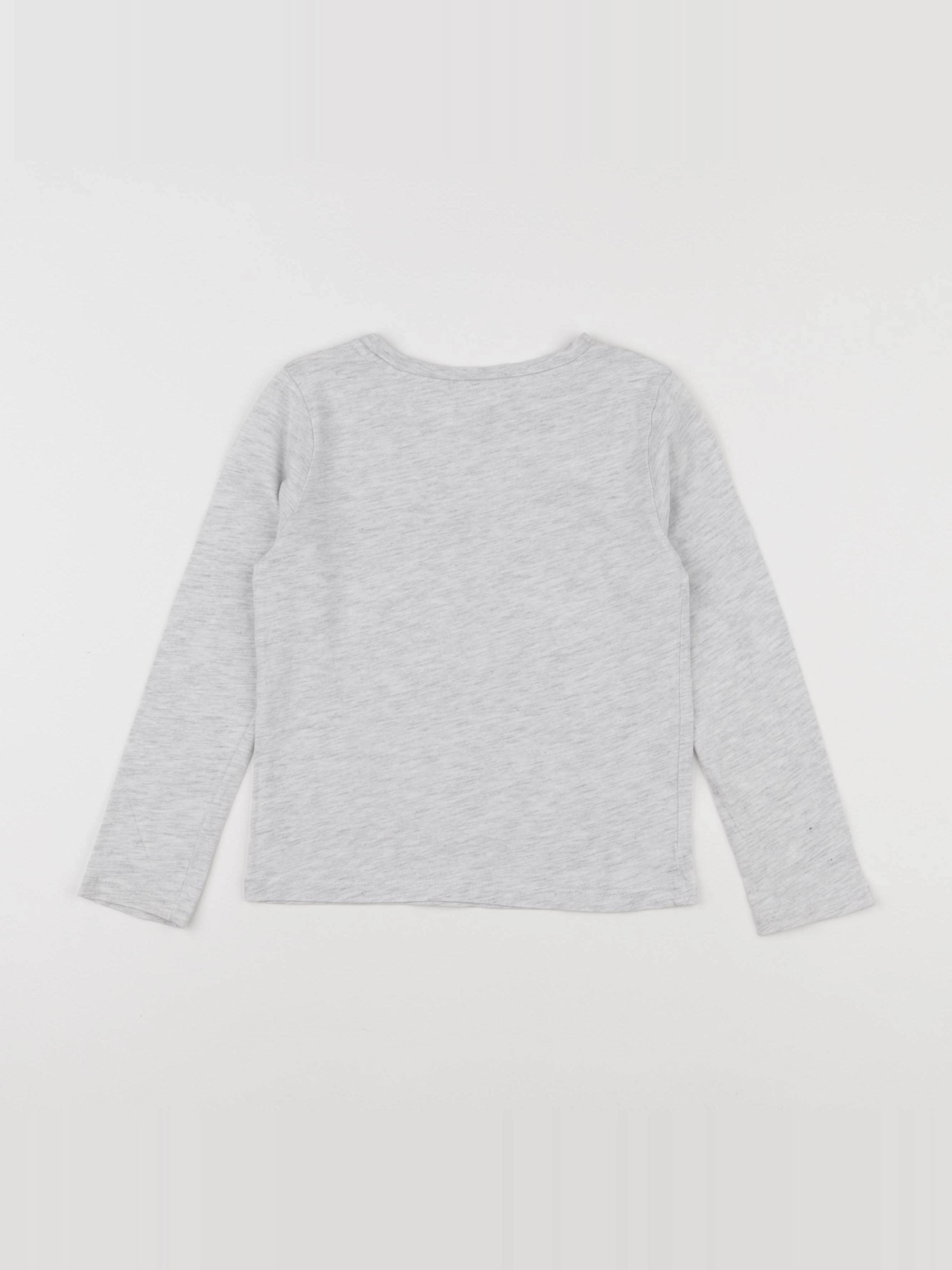 Okaidi - tee-shirt gris - 4 ans