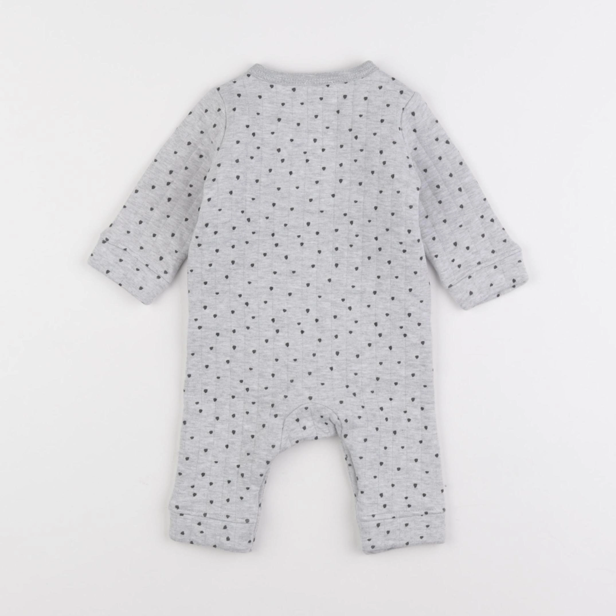 La Redoute - combinaison gris - 3 mois
