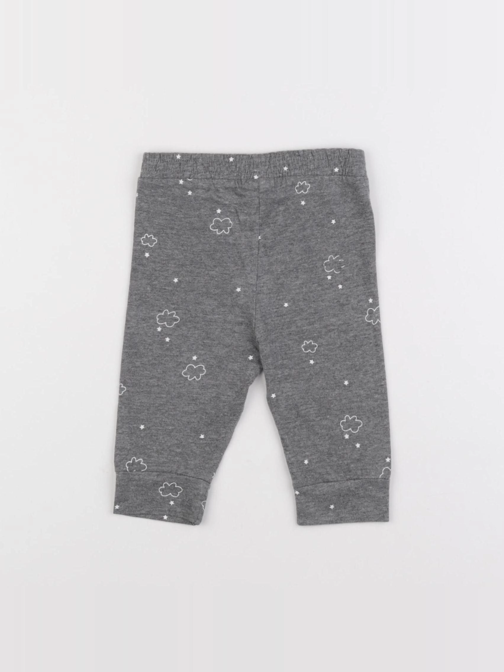 La Redoute - pantalon gris - 6 mois