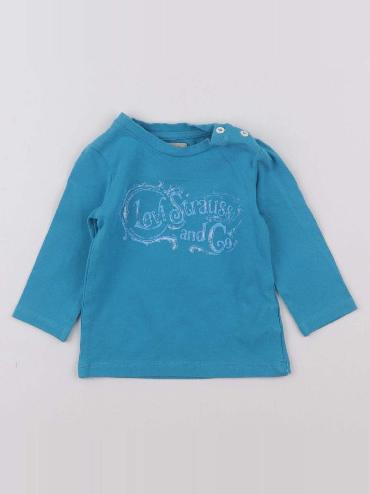Levi's - tee-shirt bleu - 6 mois