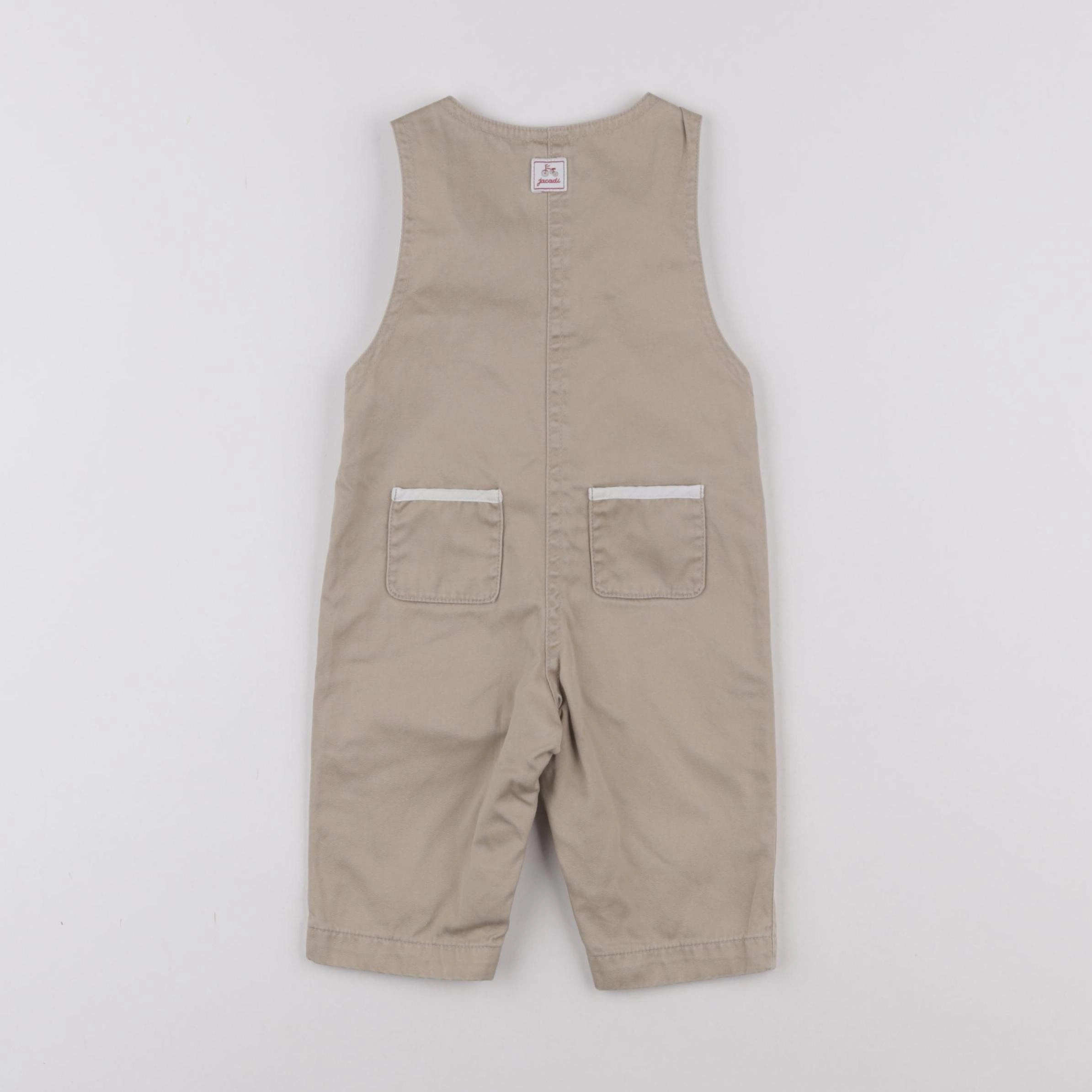 Jacadi - salopette beige - 3 mois