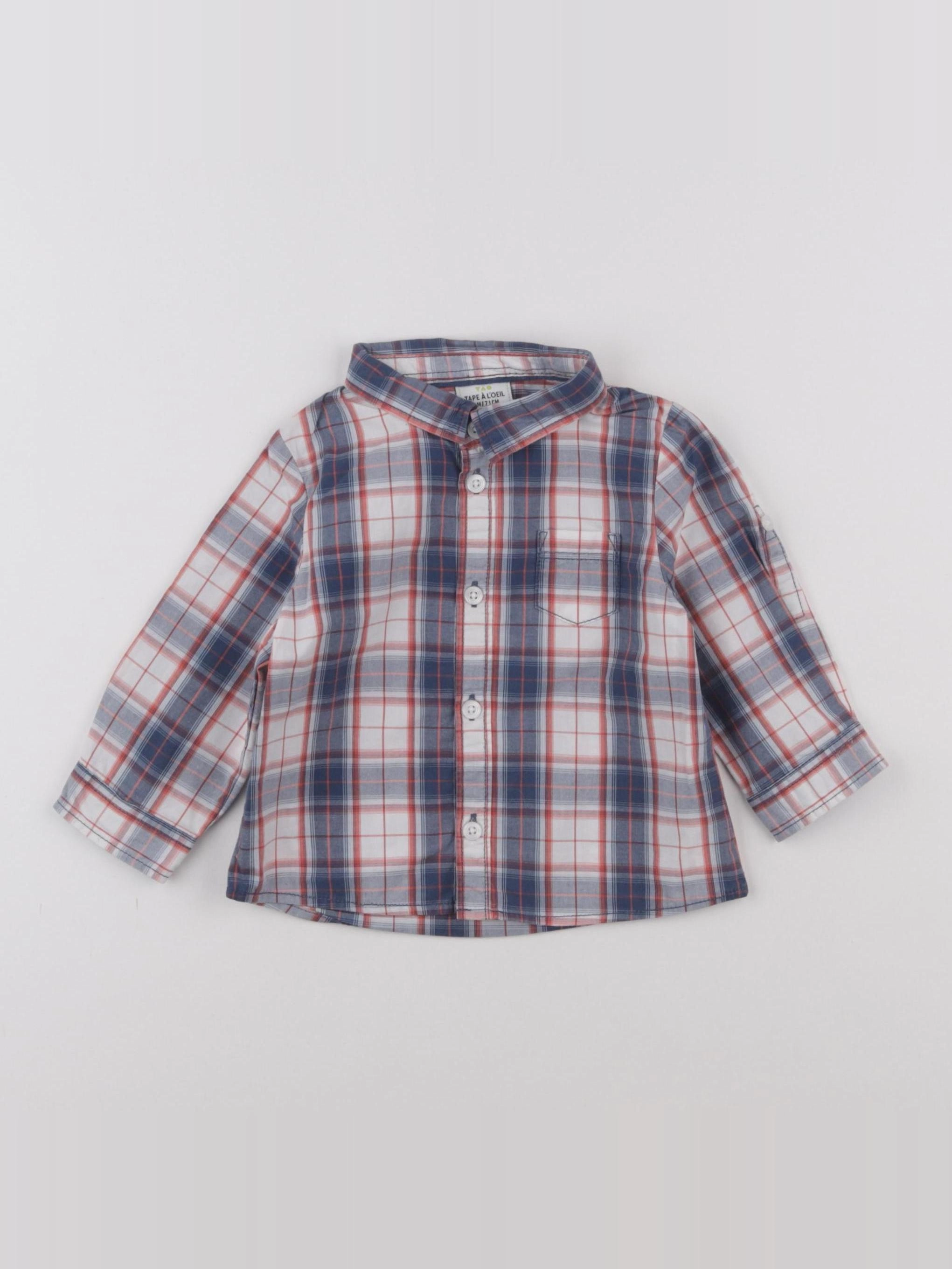 Tape à l'oeil - chemise multicolore - 9 mois