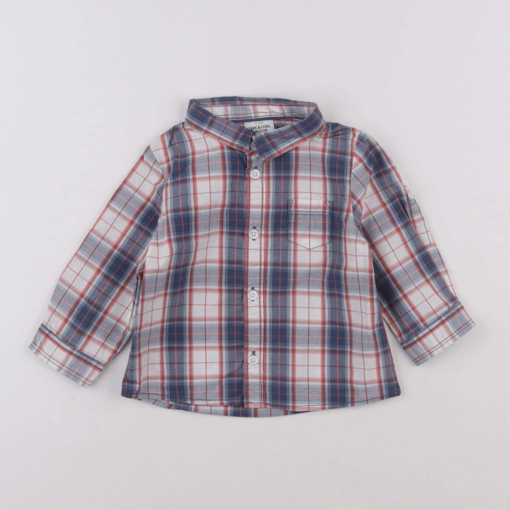 Tape à l'oeil - chemise multicolore - 9 mois