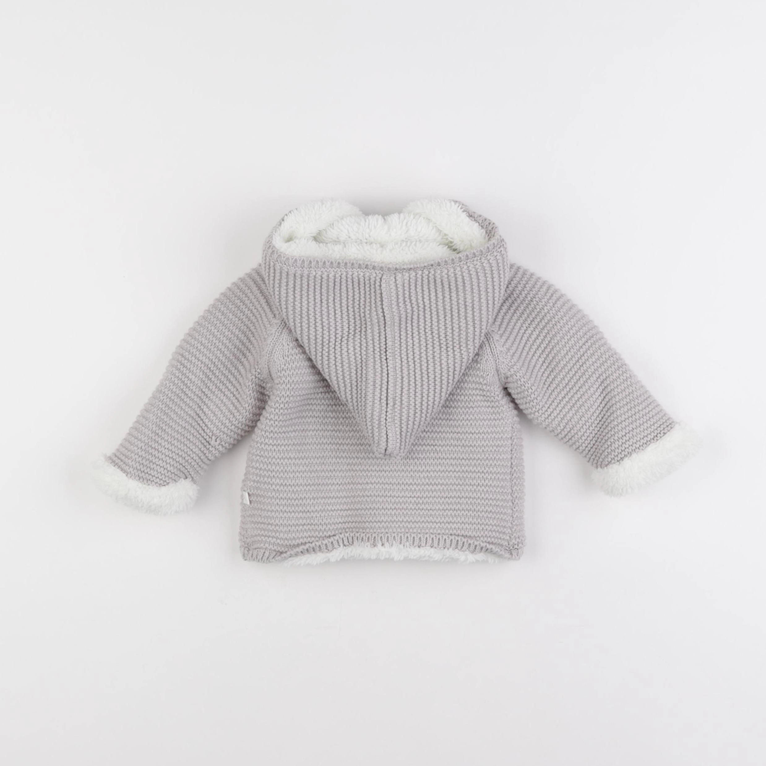 Cadet Rousselle - veste doublé gris - 3 mois