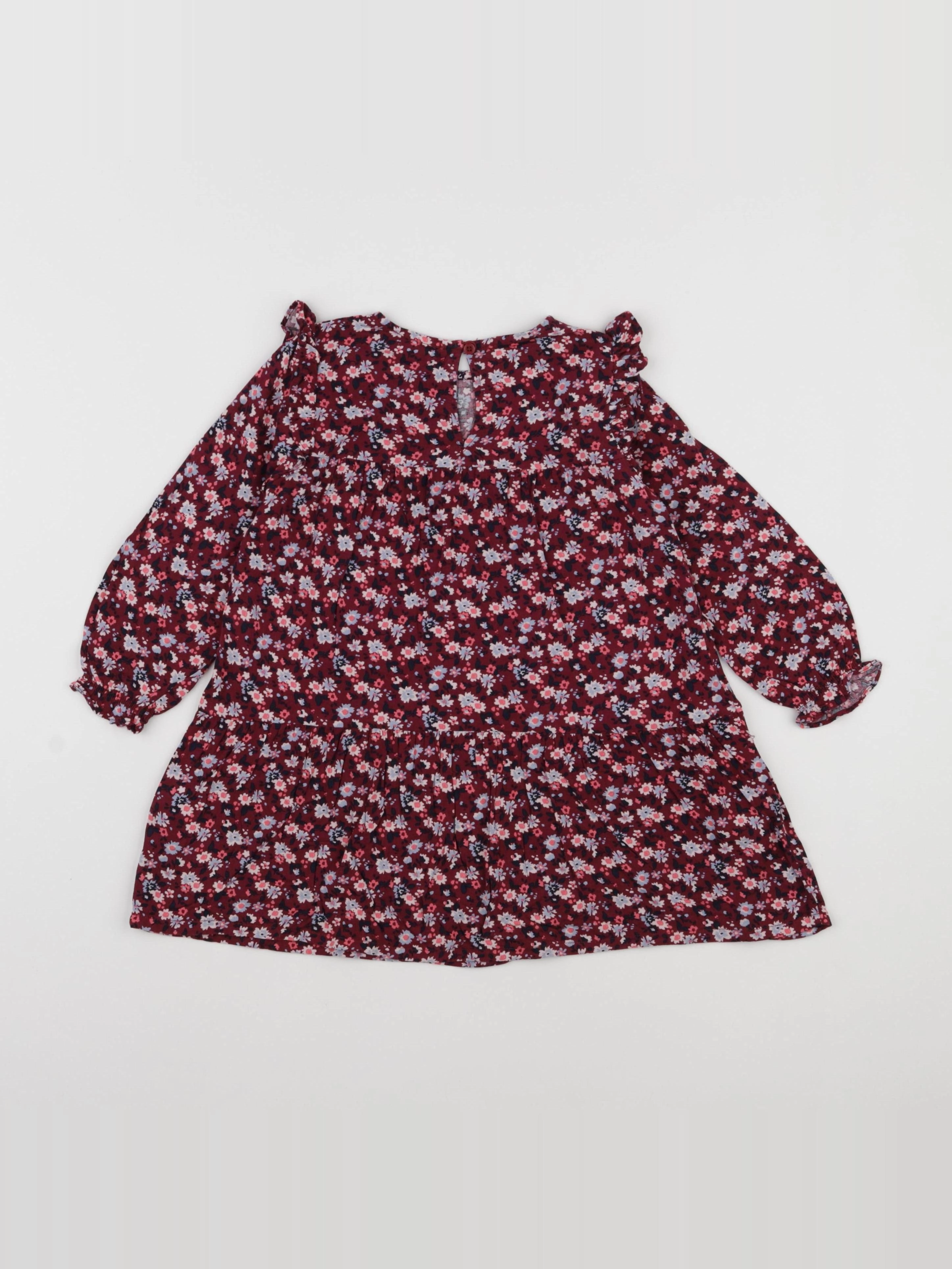 Vertbaudet - robe rouge - 3 ans