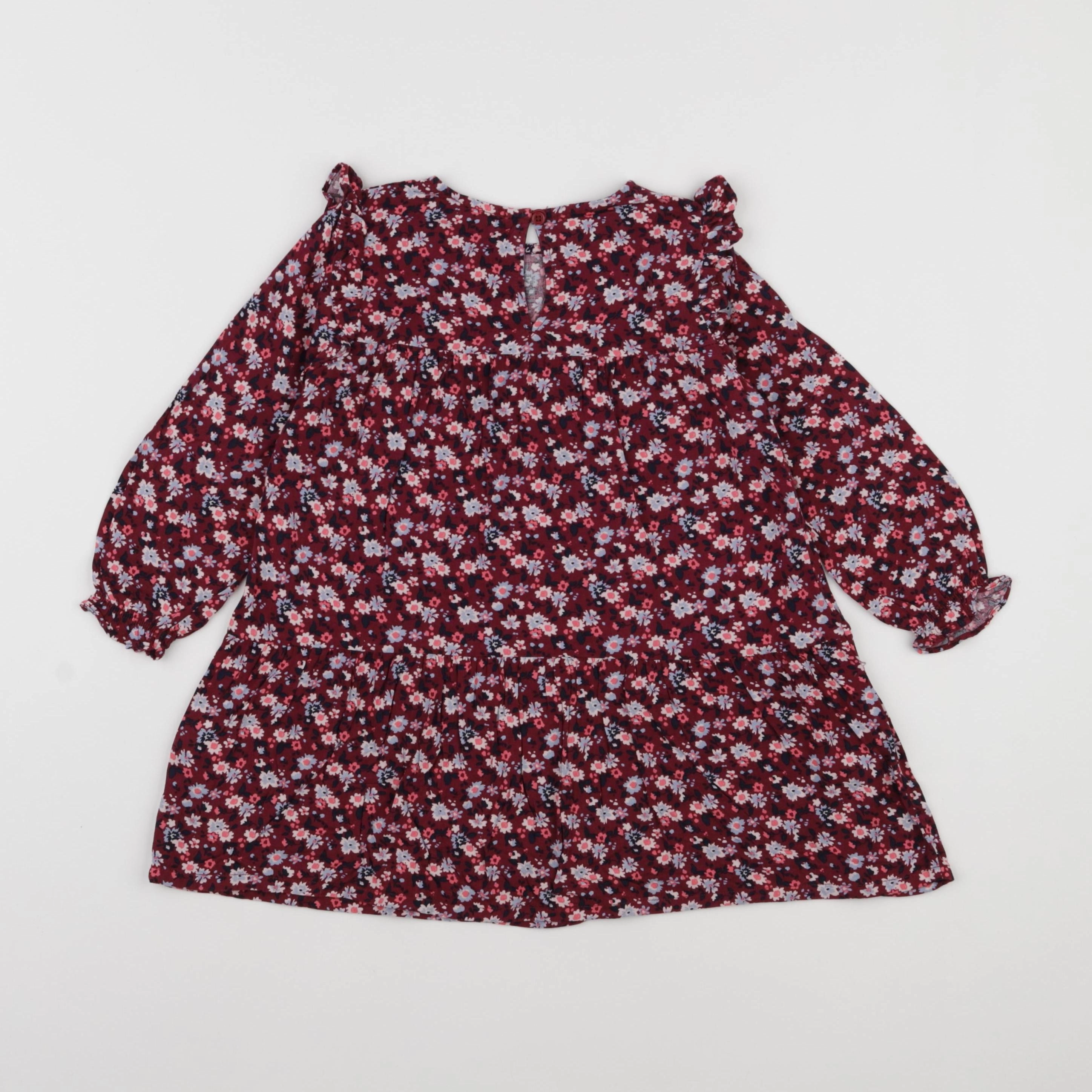 Vertbaudet - robe rouge - 3 ans
