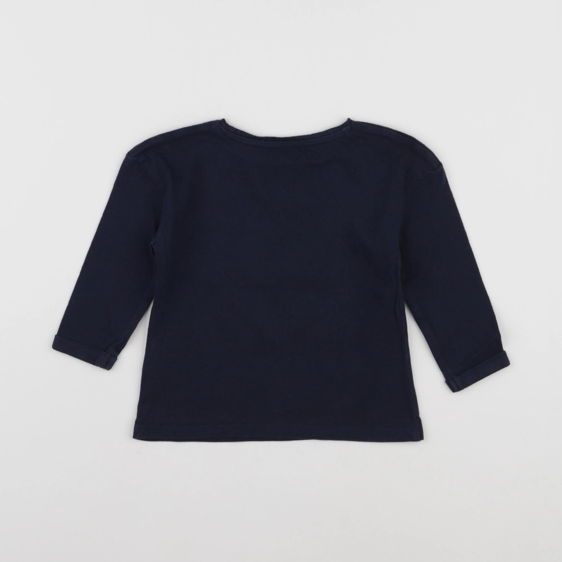 Vertbaudet - tee-shirt bleu - 2 ans