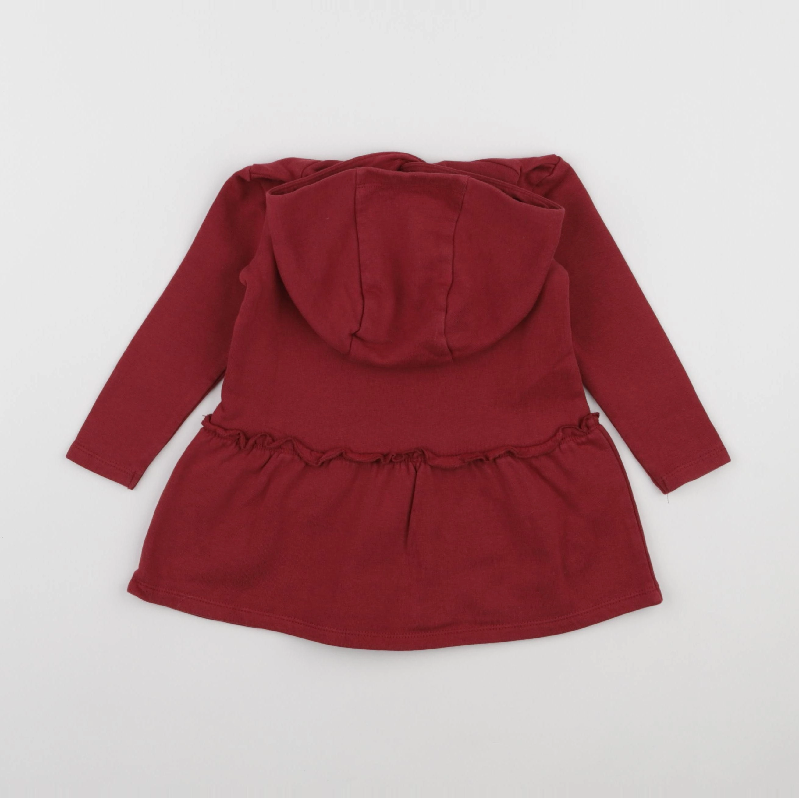 Vertbaudet - robe rouge - 2 ans