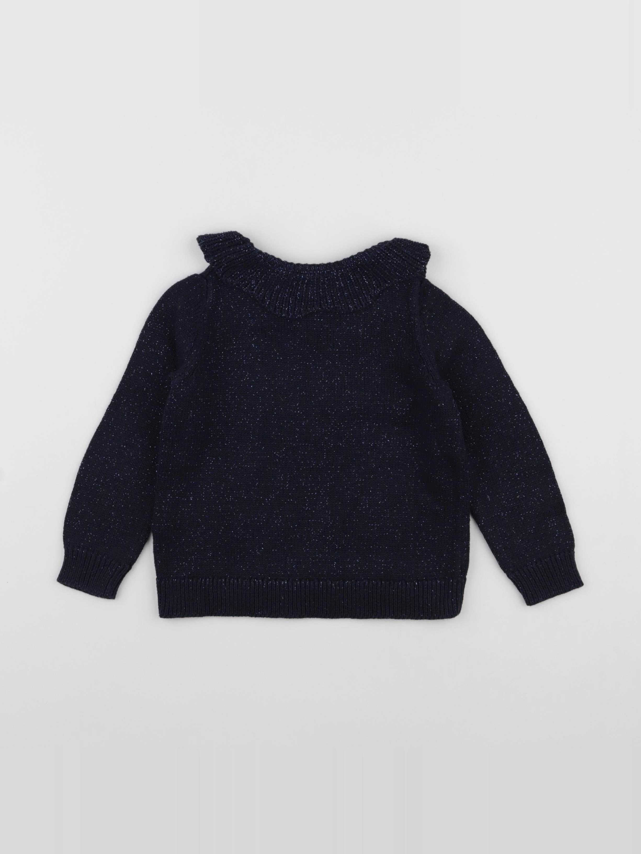 Vertbaudet - pull bleu - 3 ans