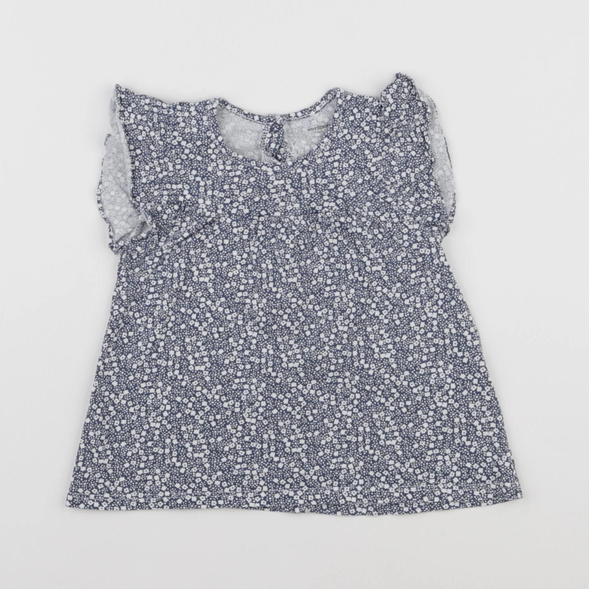 Vertbaudet - tee-shirt bleu - 3 ans