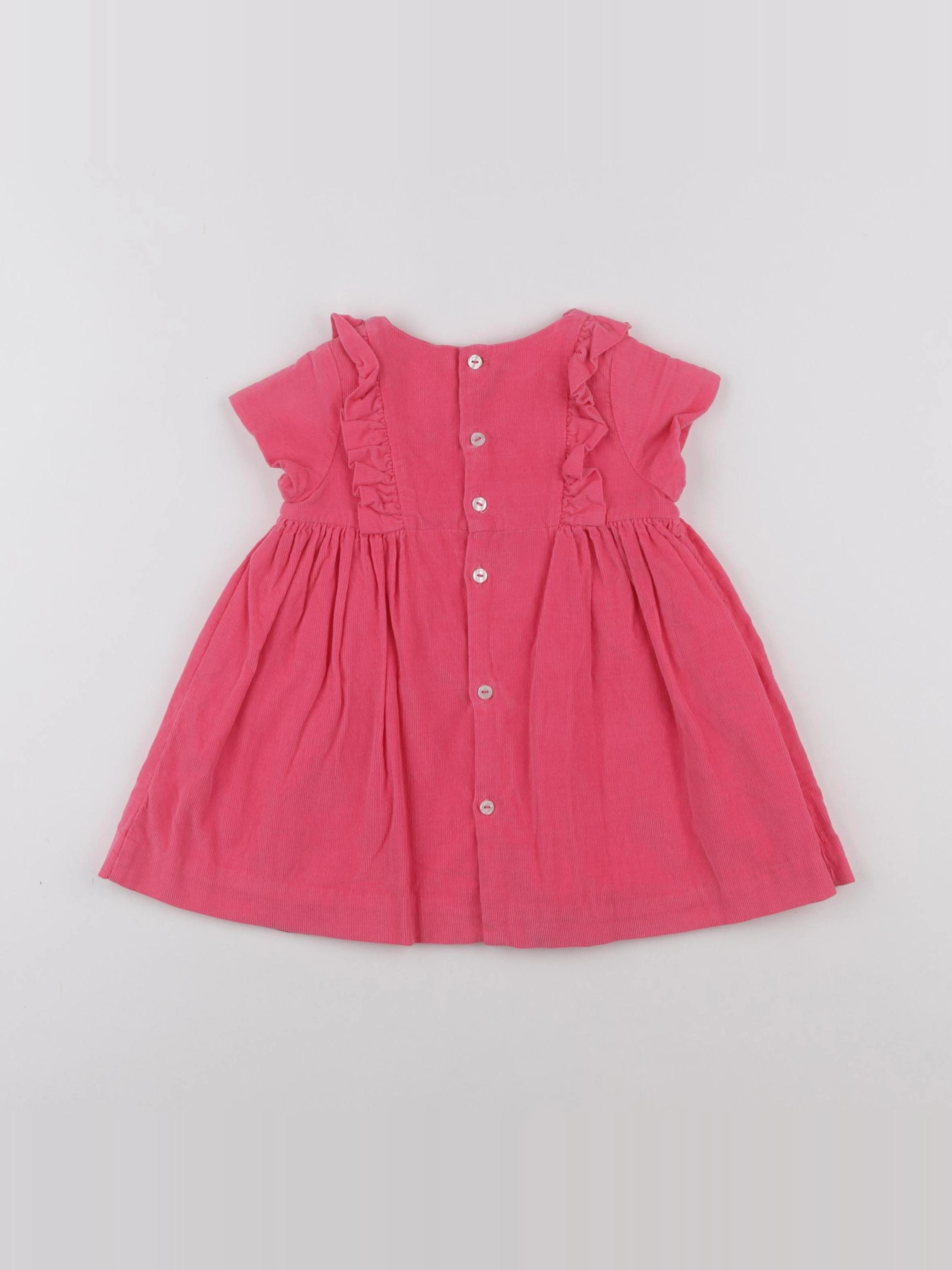 Jacadi - robe rose - 12 mois