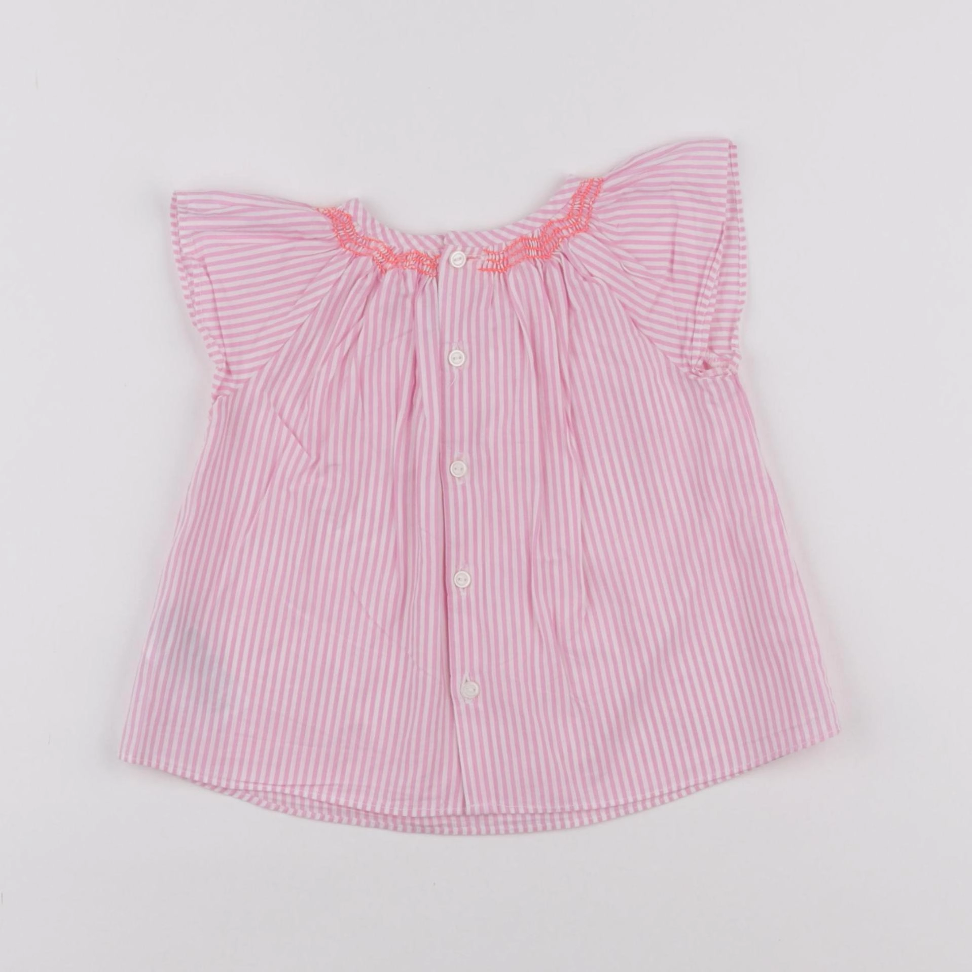 Jacadi - blouse rose - 12 mois
