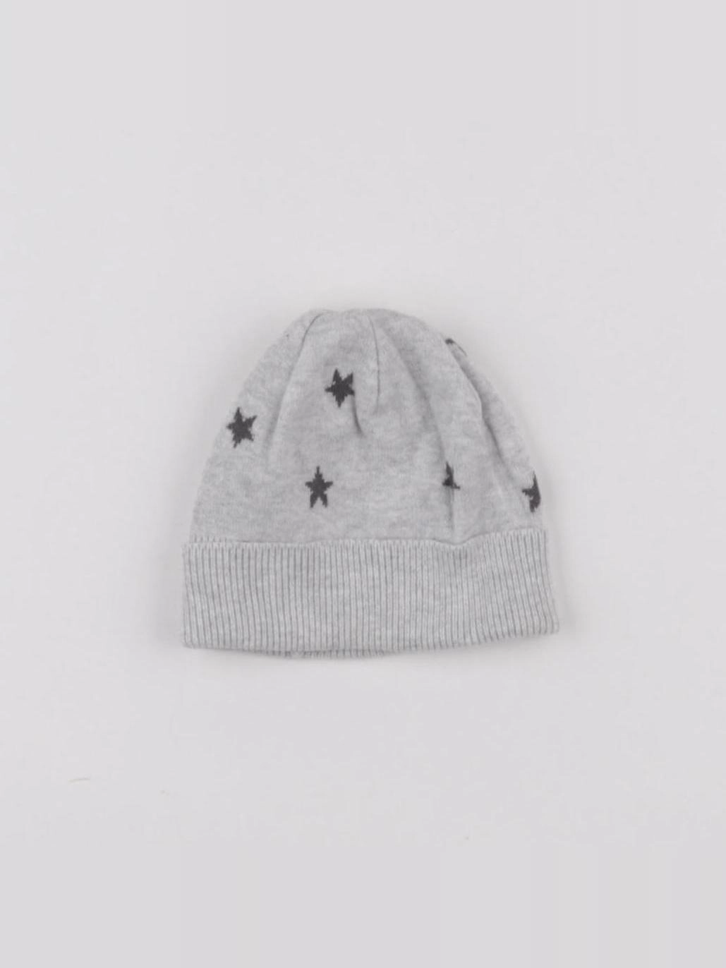 Vertbaudet - bonnet de naissance gris - 0 mois