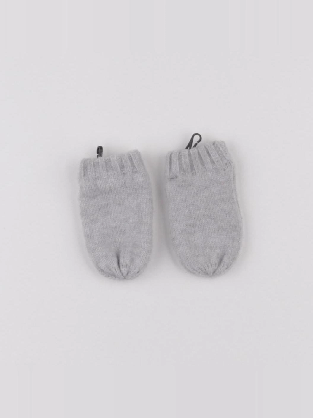 Vertbaudet - moufles gris - 3/6 mois