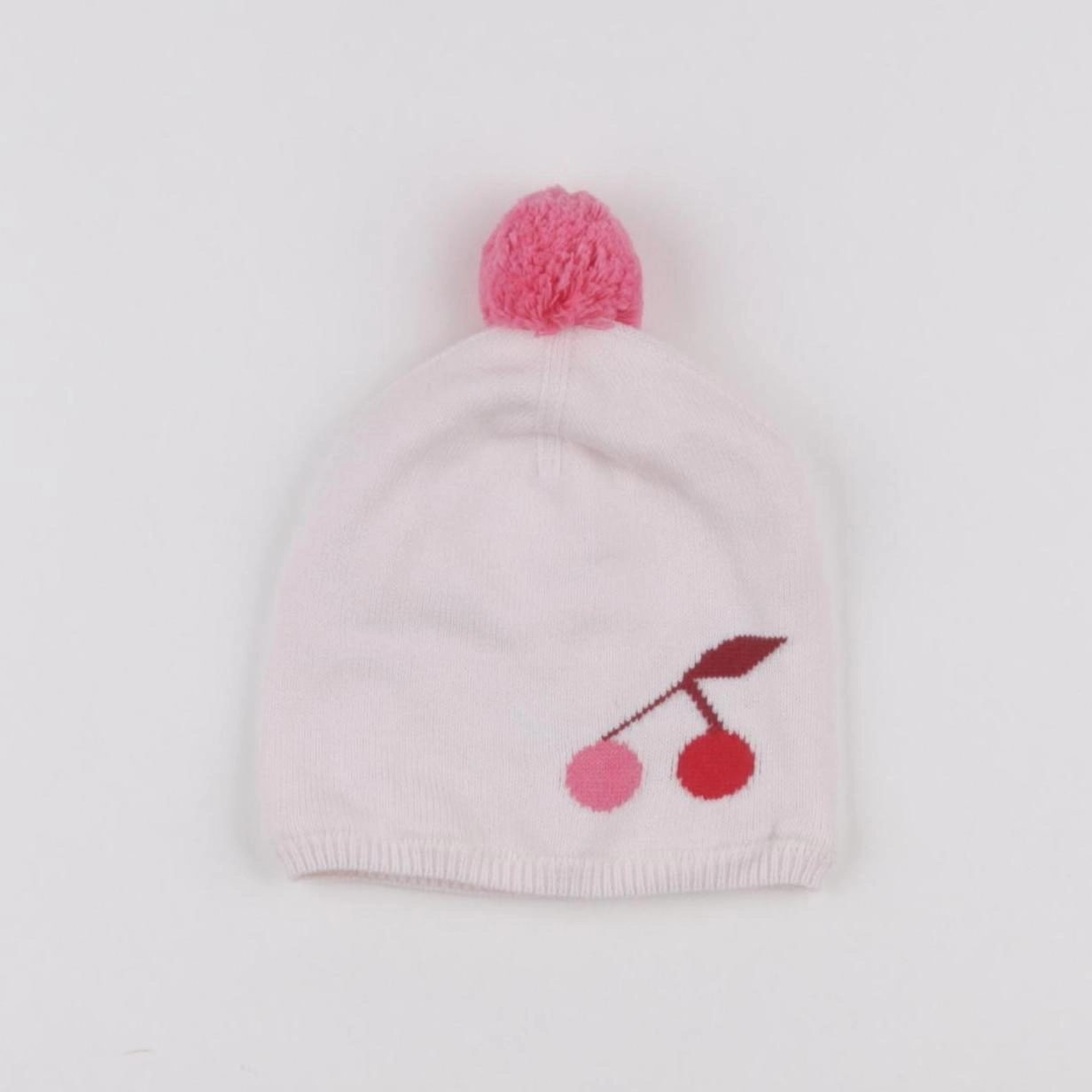 Jacadi - bonnet rose - 0/3 mois