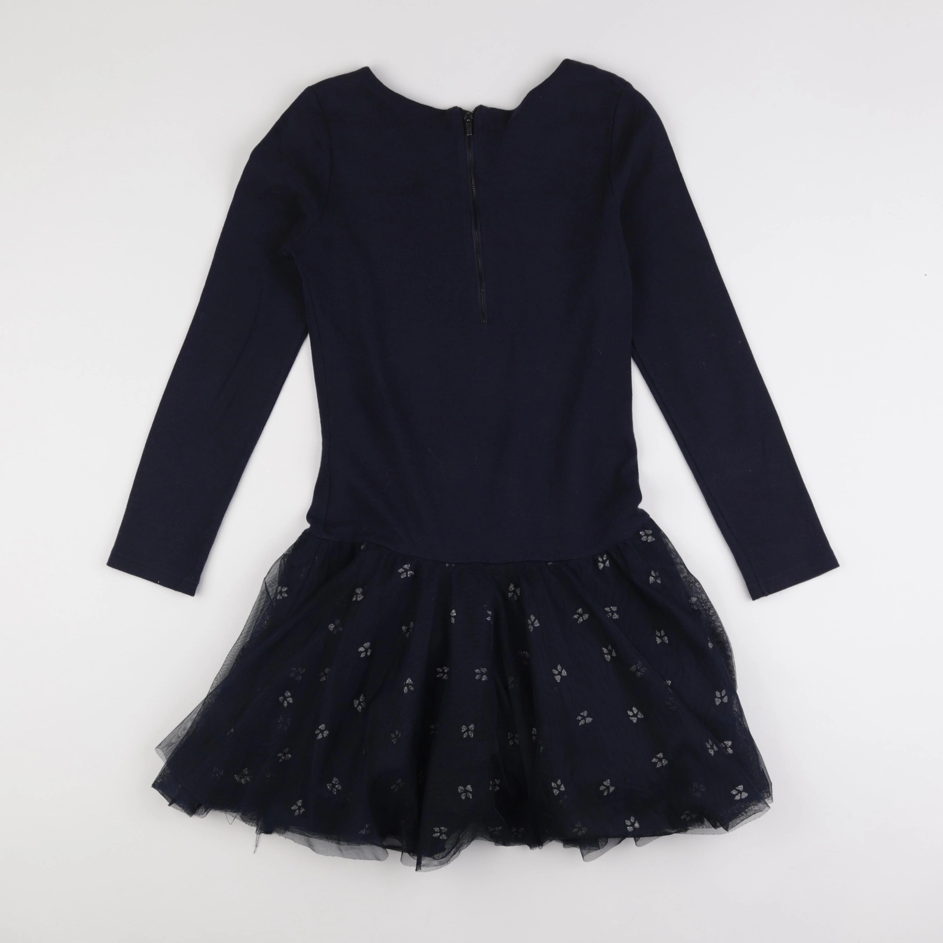 Okaidi - robe bleu, argent - 14 ans