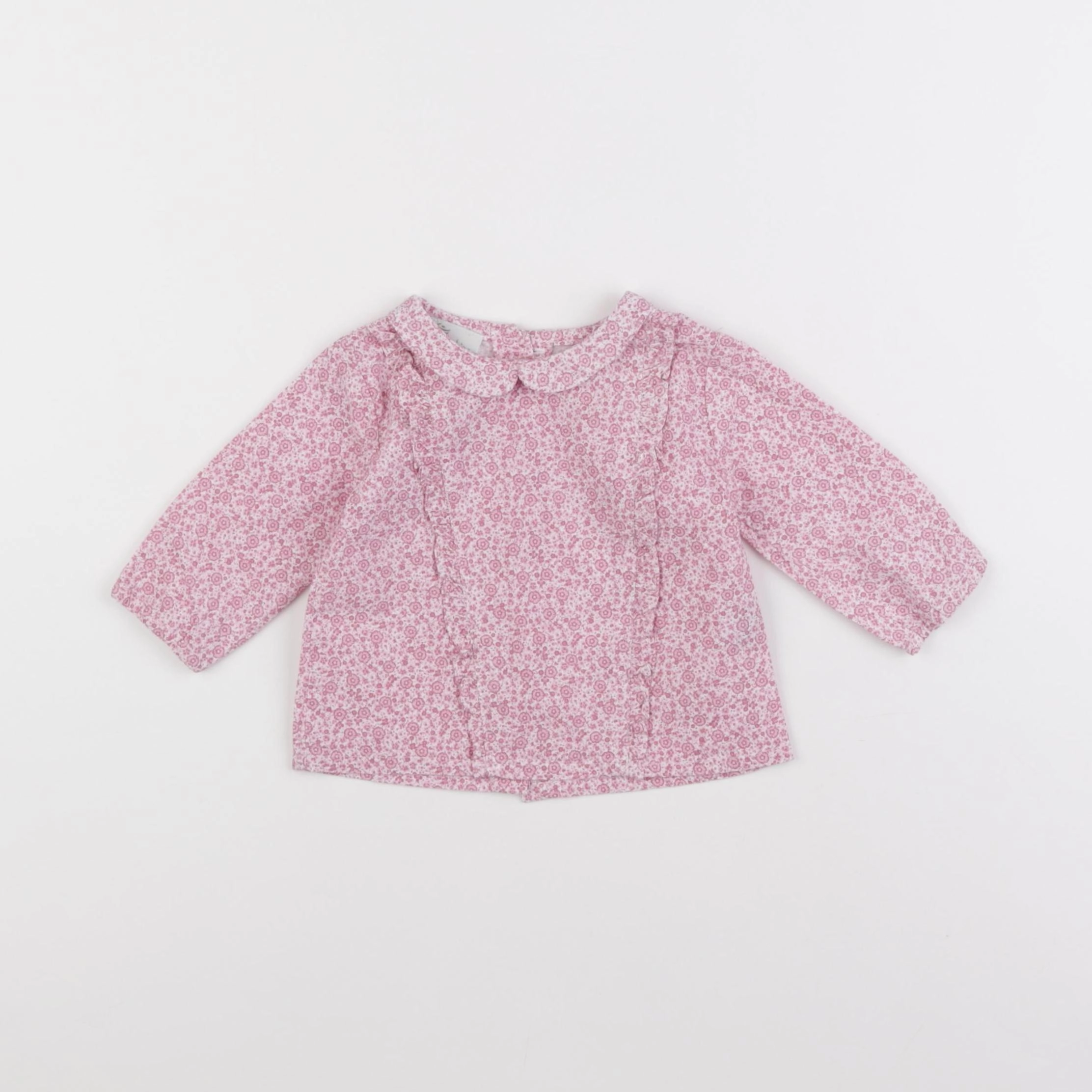 Bobine - blouse rose - 6 mois