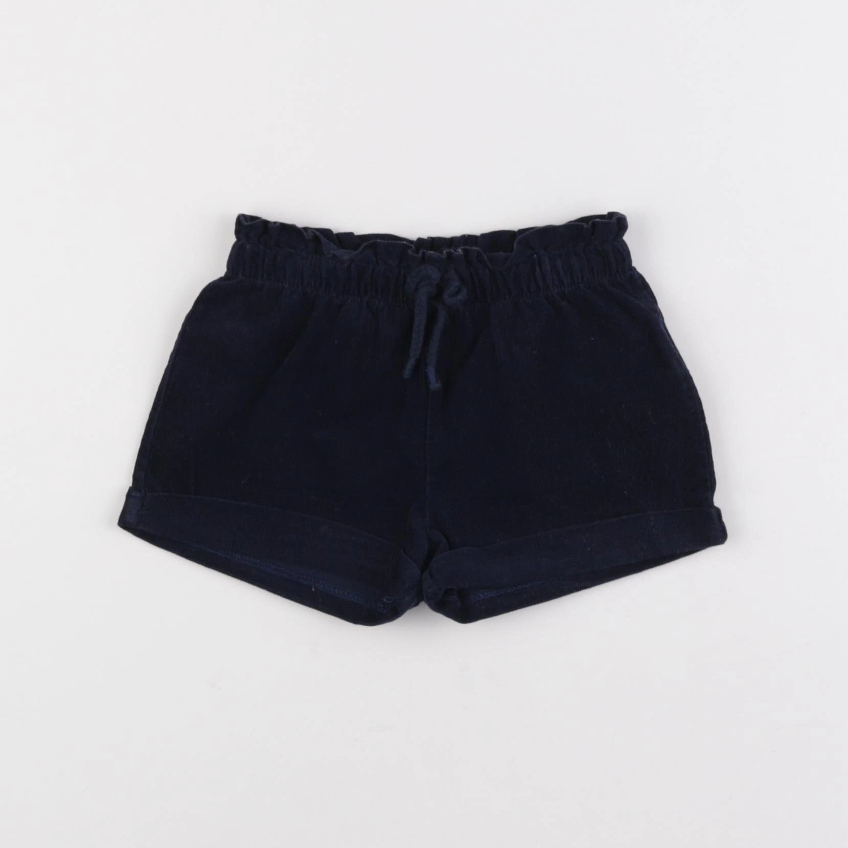 Vertbaudet - short bleu - 18 mois