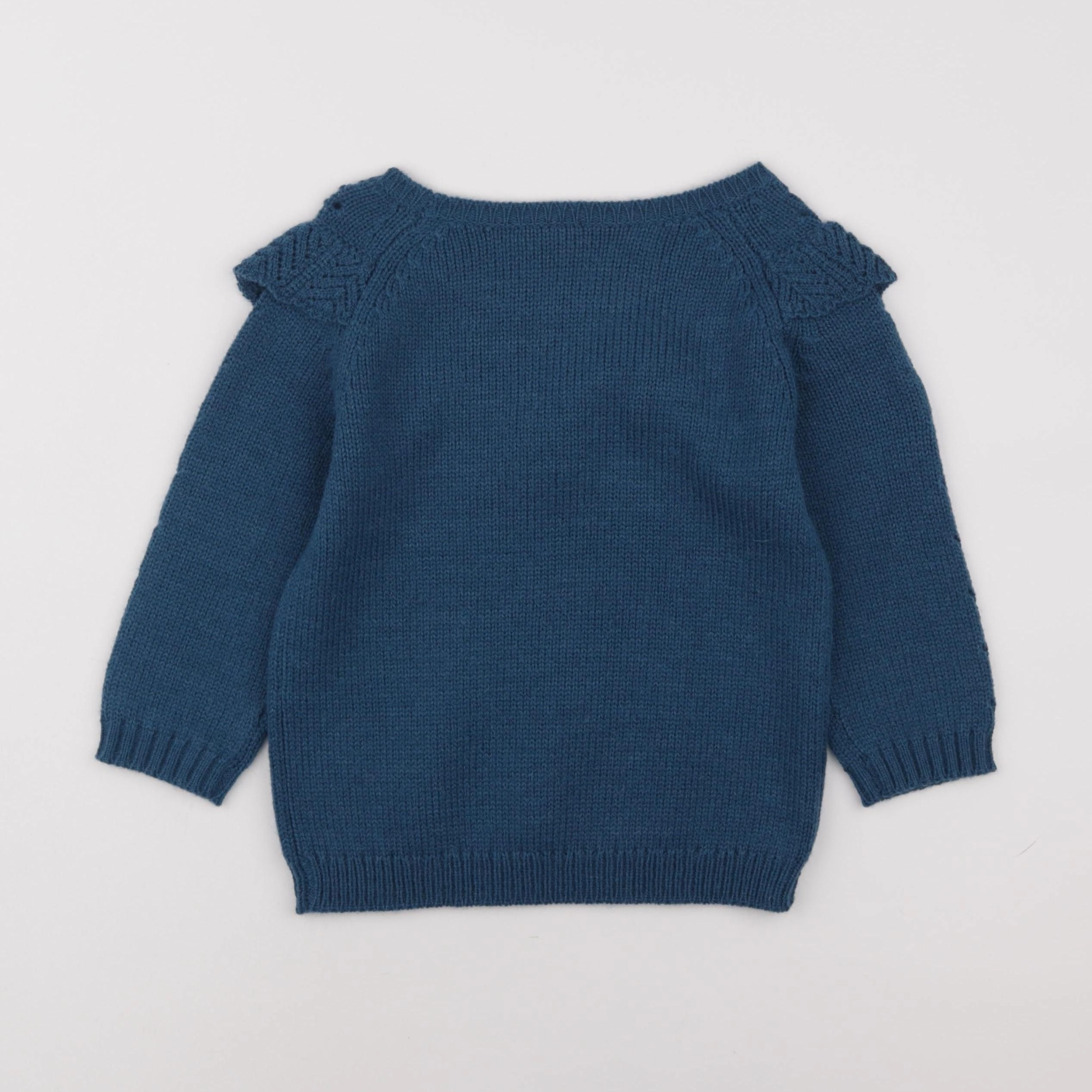 Bonton - pull bleu - 6 ans