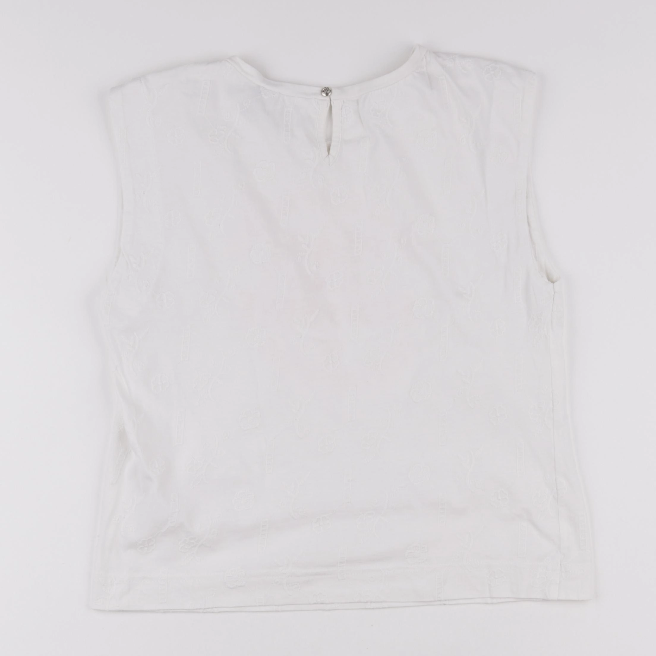 IKKS - débardeur blanc - 10 ans