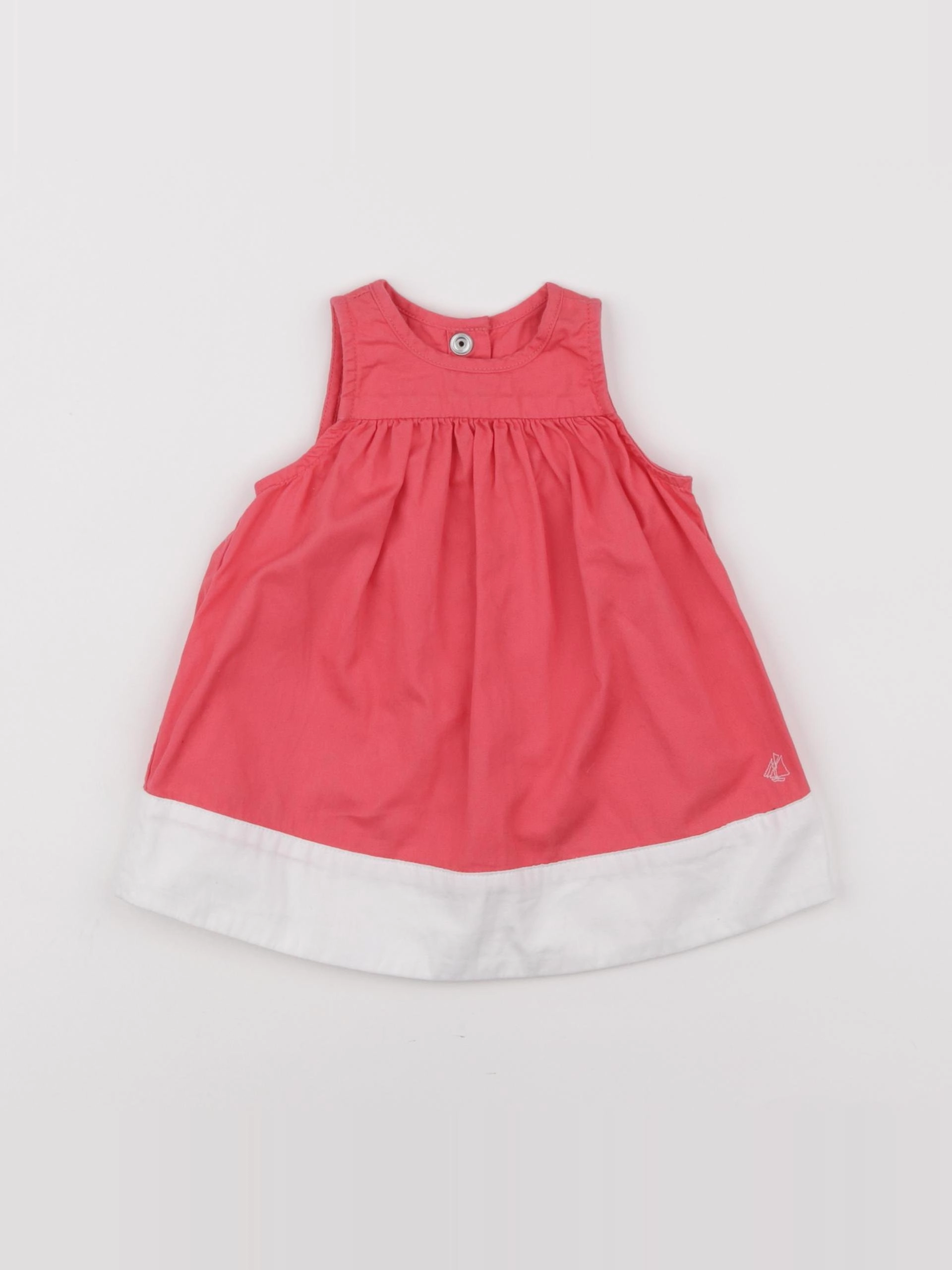 Petit Bateau - robe rose - 3 mois