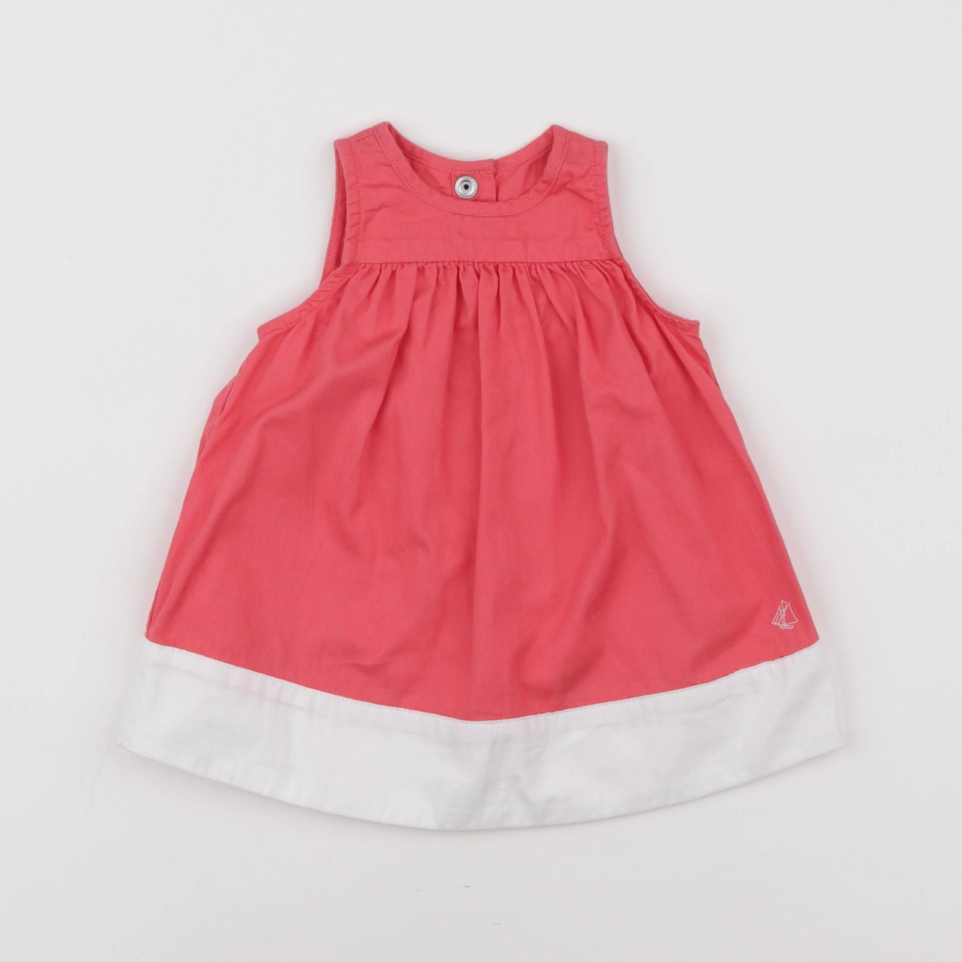 Petit Bateau - robe rose - 3 mois