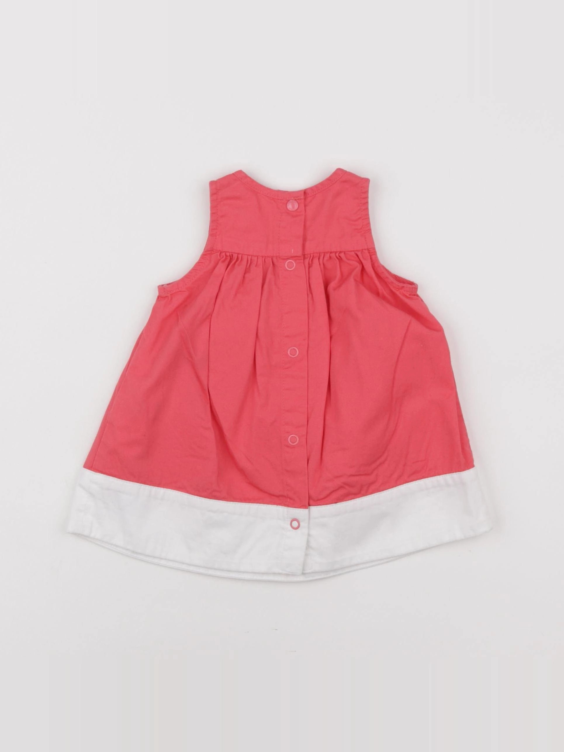 Petit Bateau - robe rose - 3 mois