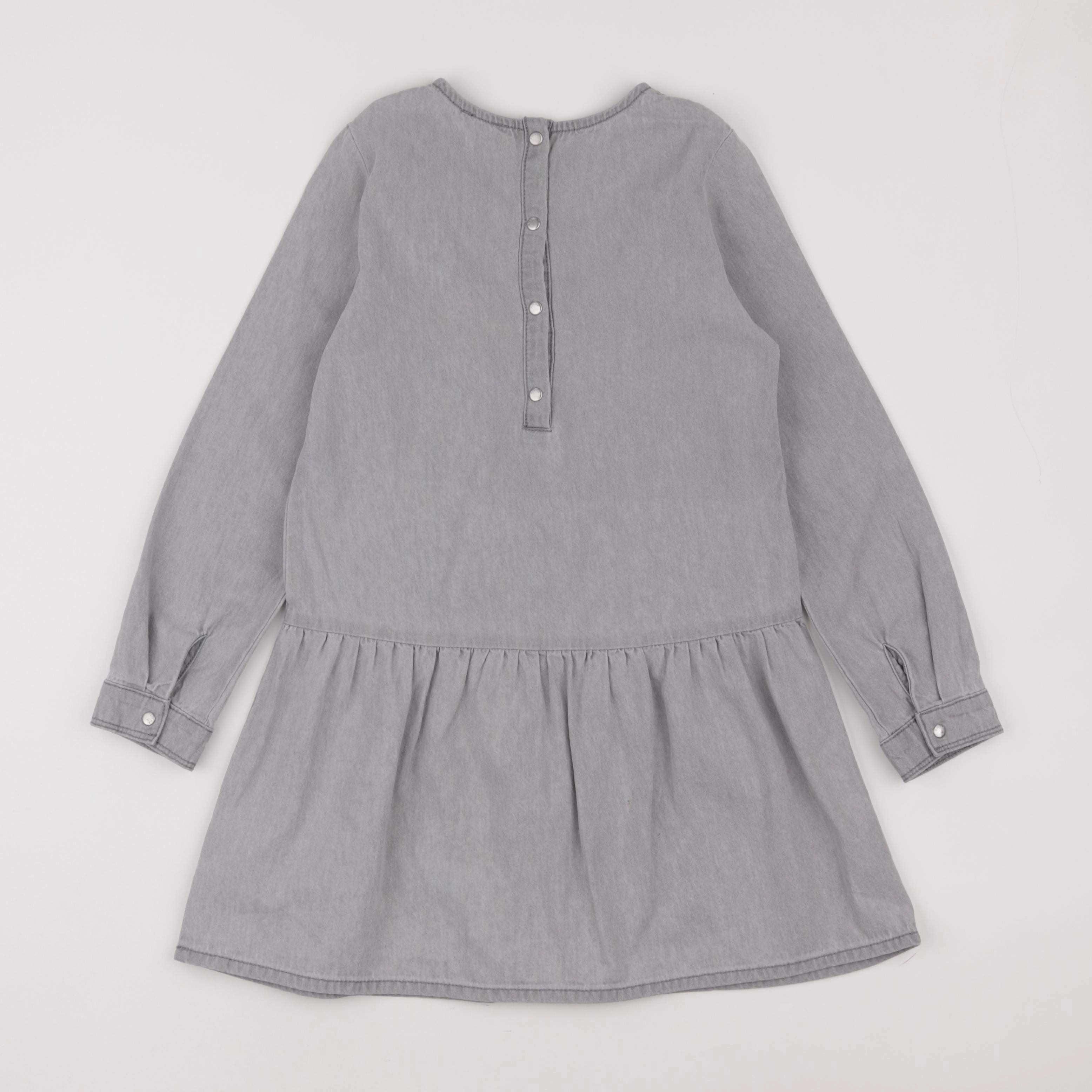 IKKS - robe gris - 8 ans