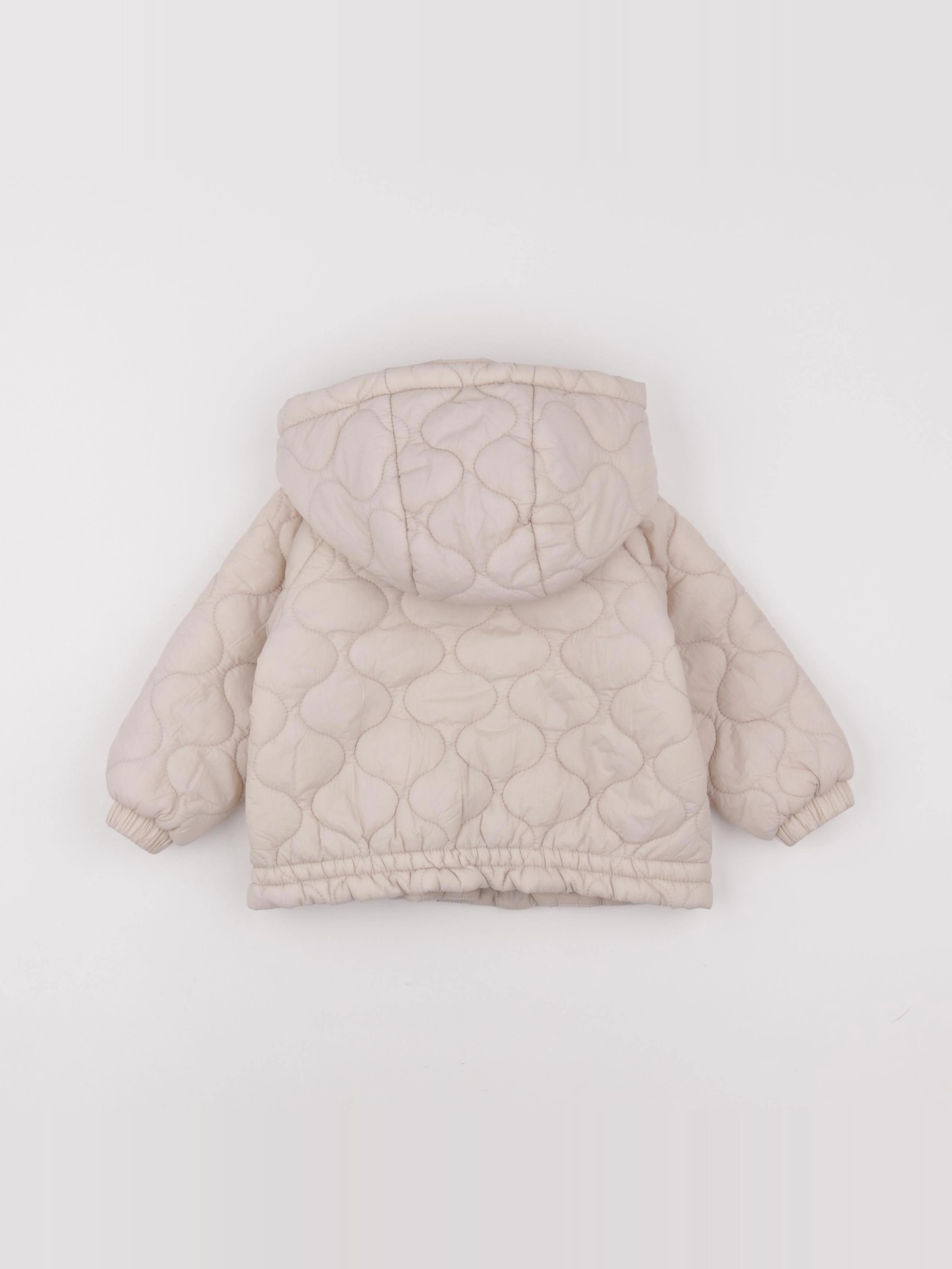 Zara - doudoune beige - 9/12 mois