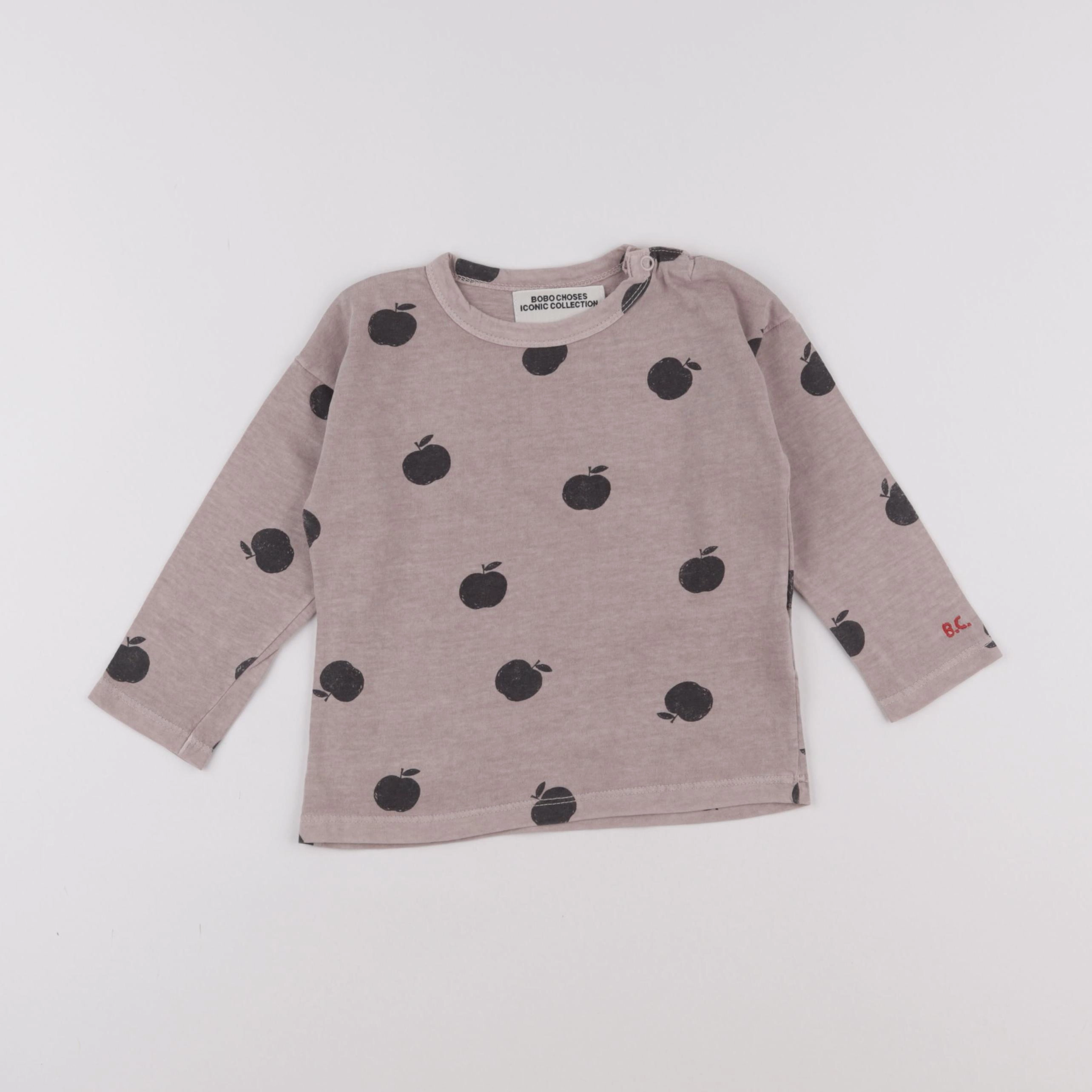 Bobo Choses - tee-shirt marron - 12/18 mois