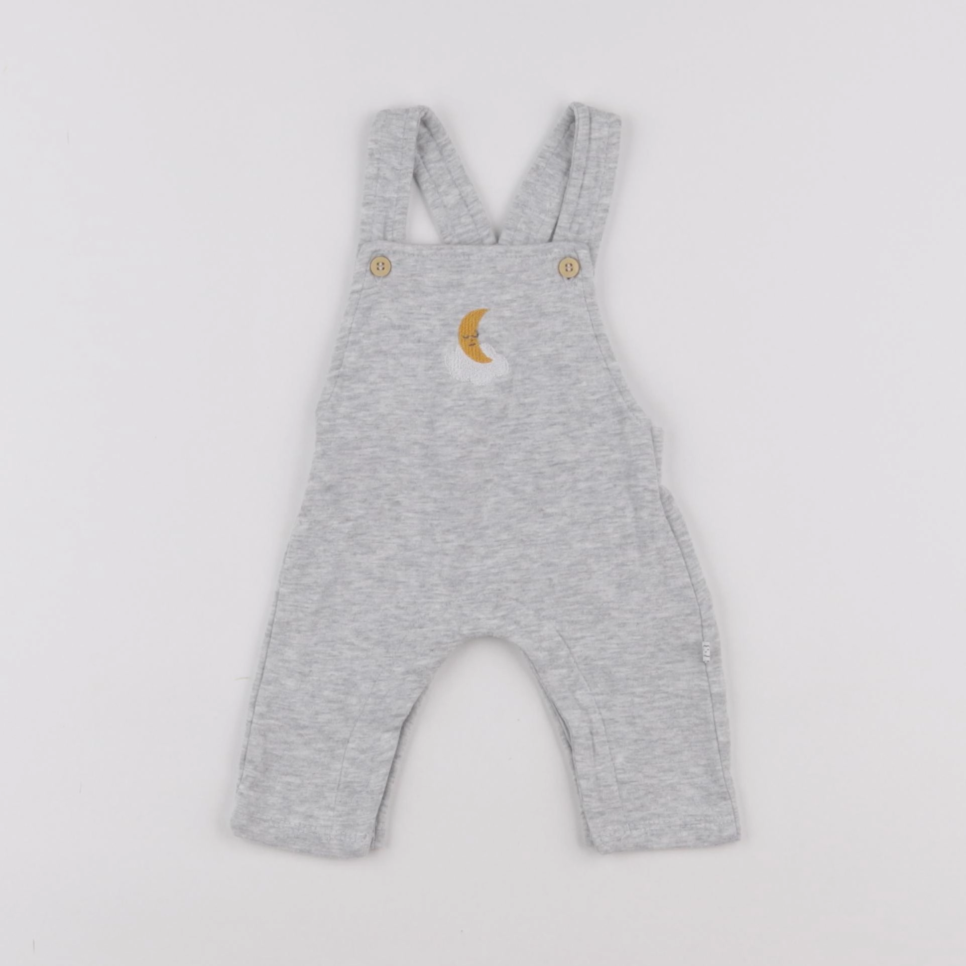 Vertbaudet - combinaison gris - 1 mois