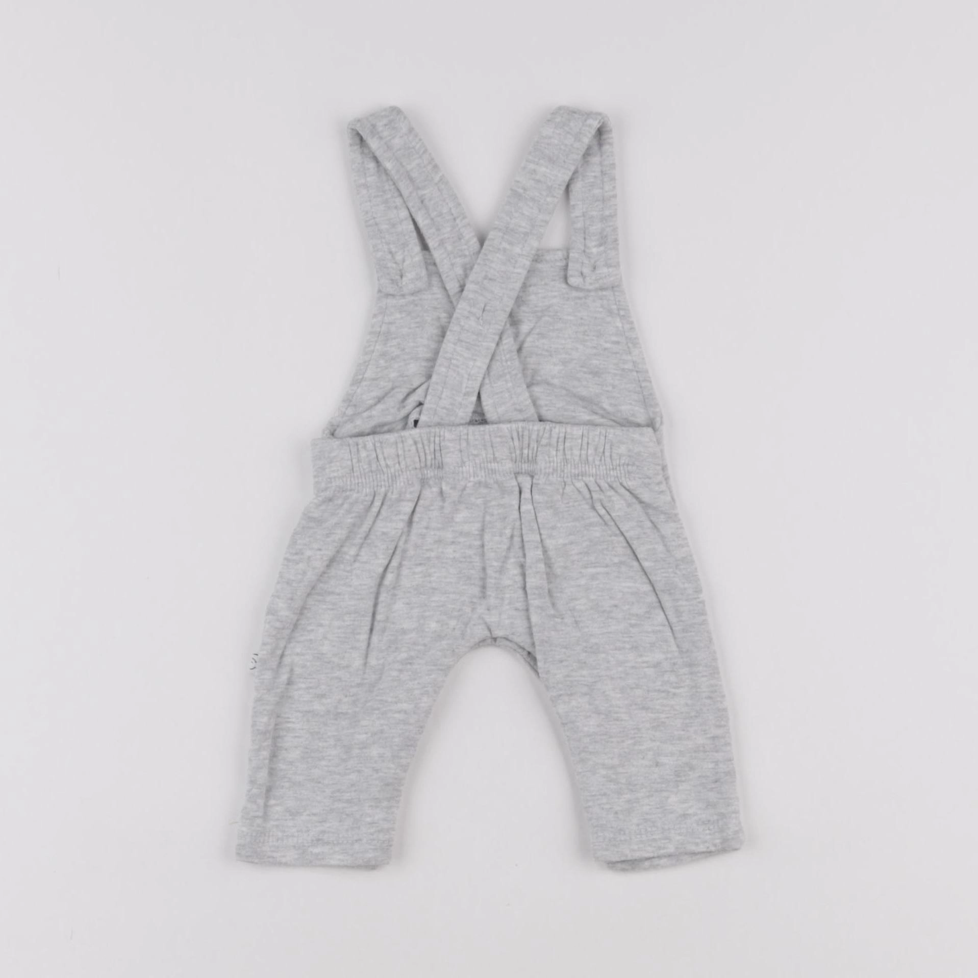 Vertbaudet - combinaison gris - 1 mois