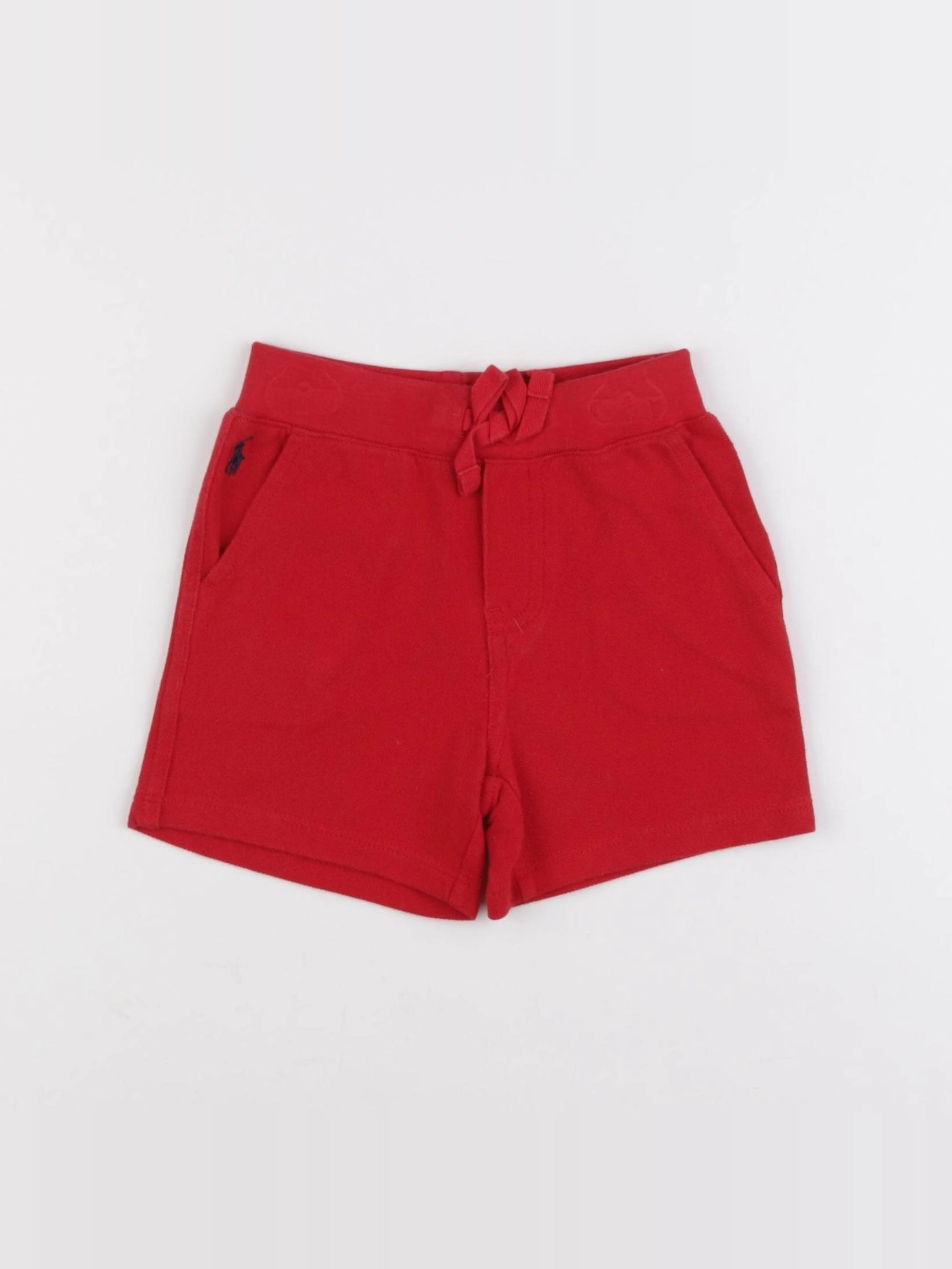 Ralph Lauren - short rouge - 12 mois