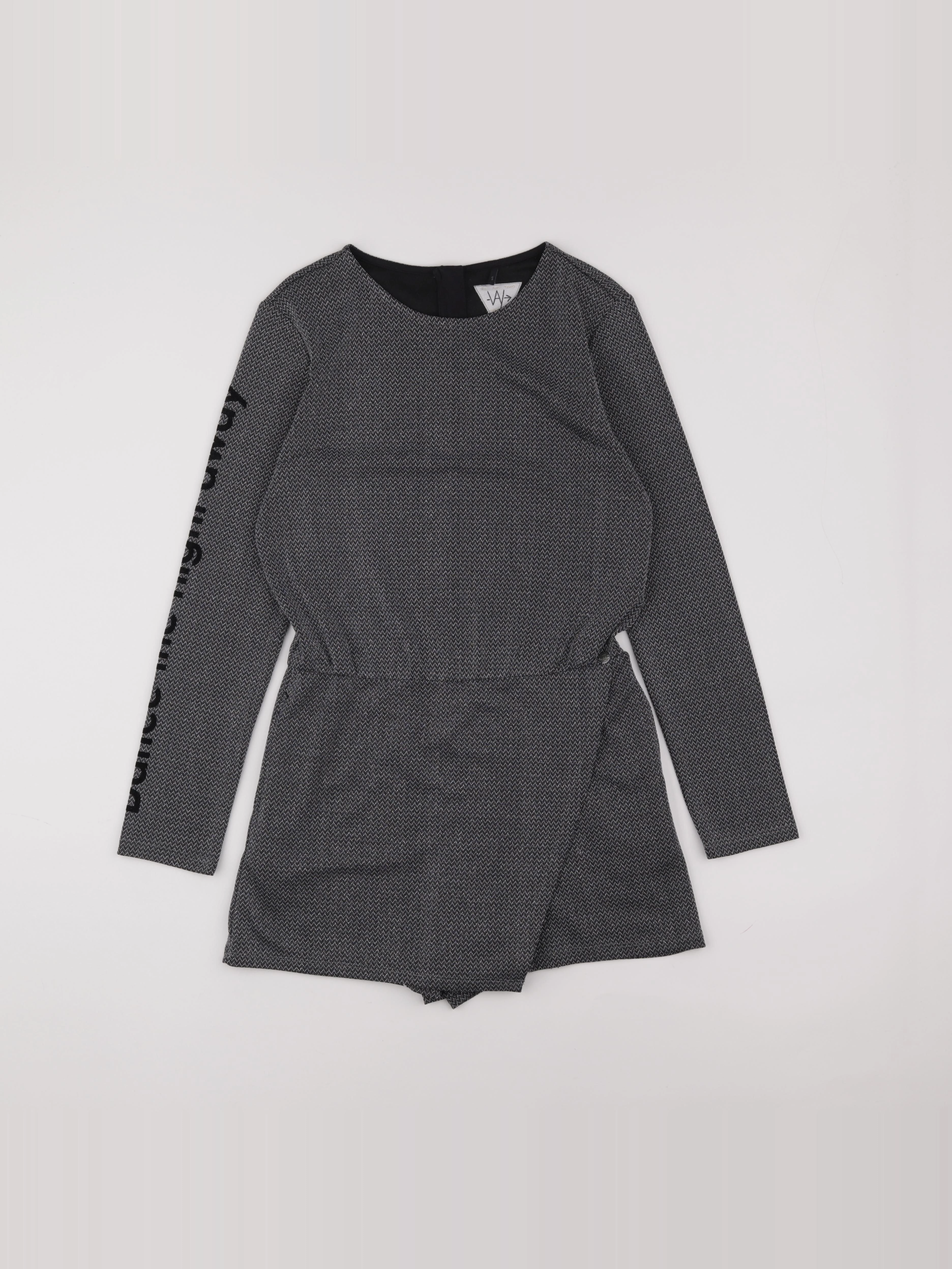 IKKS - salopette gris, argent - 14 ans