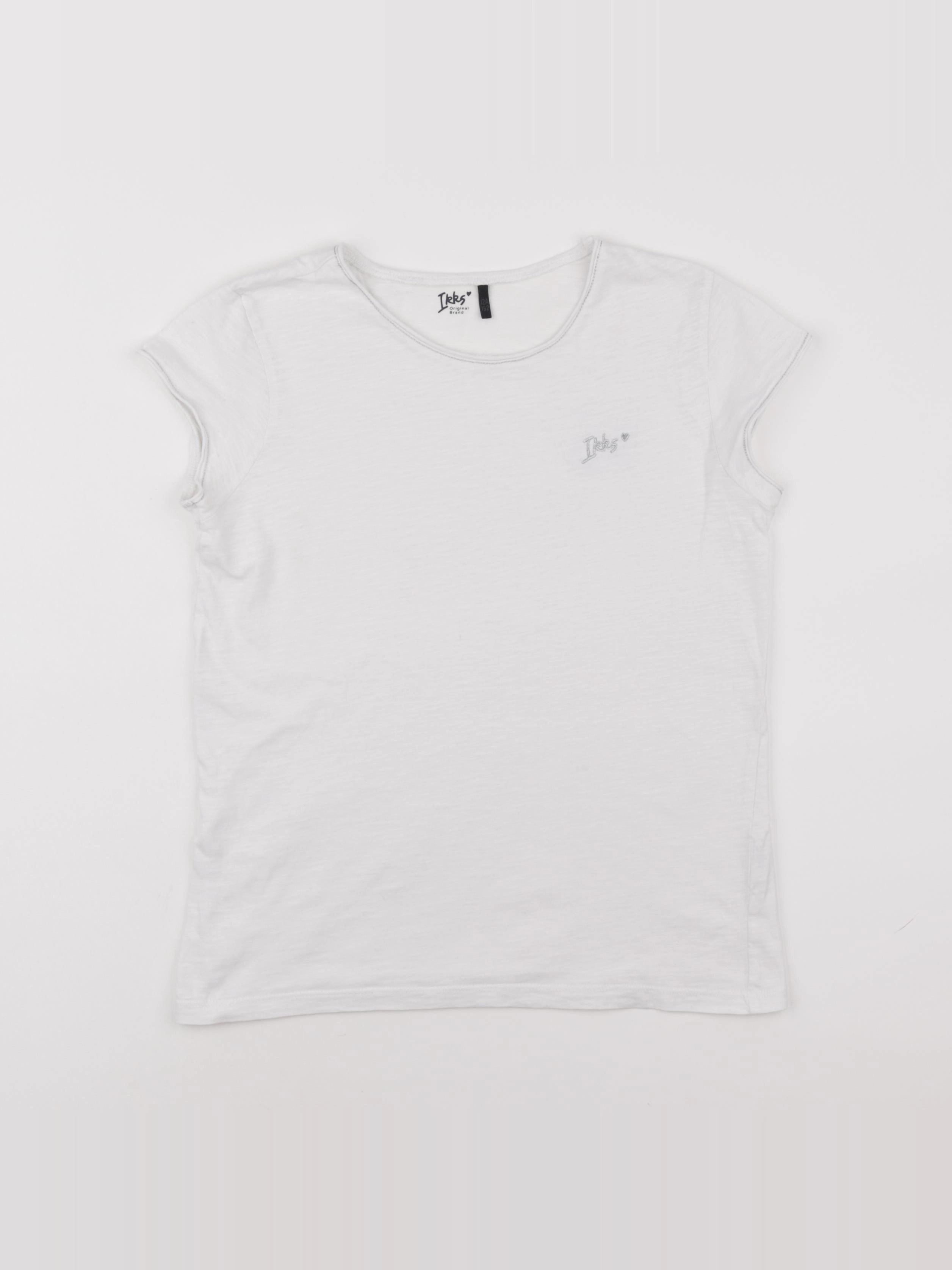 IKKS - tee-shirt blanc - 12 ans