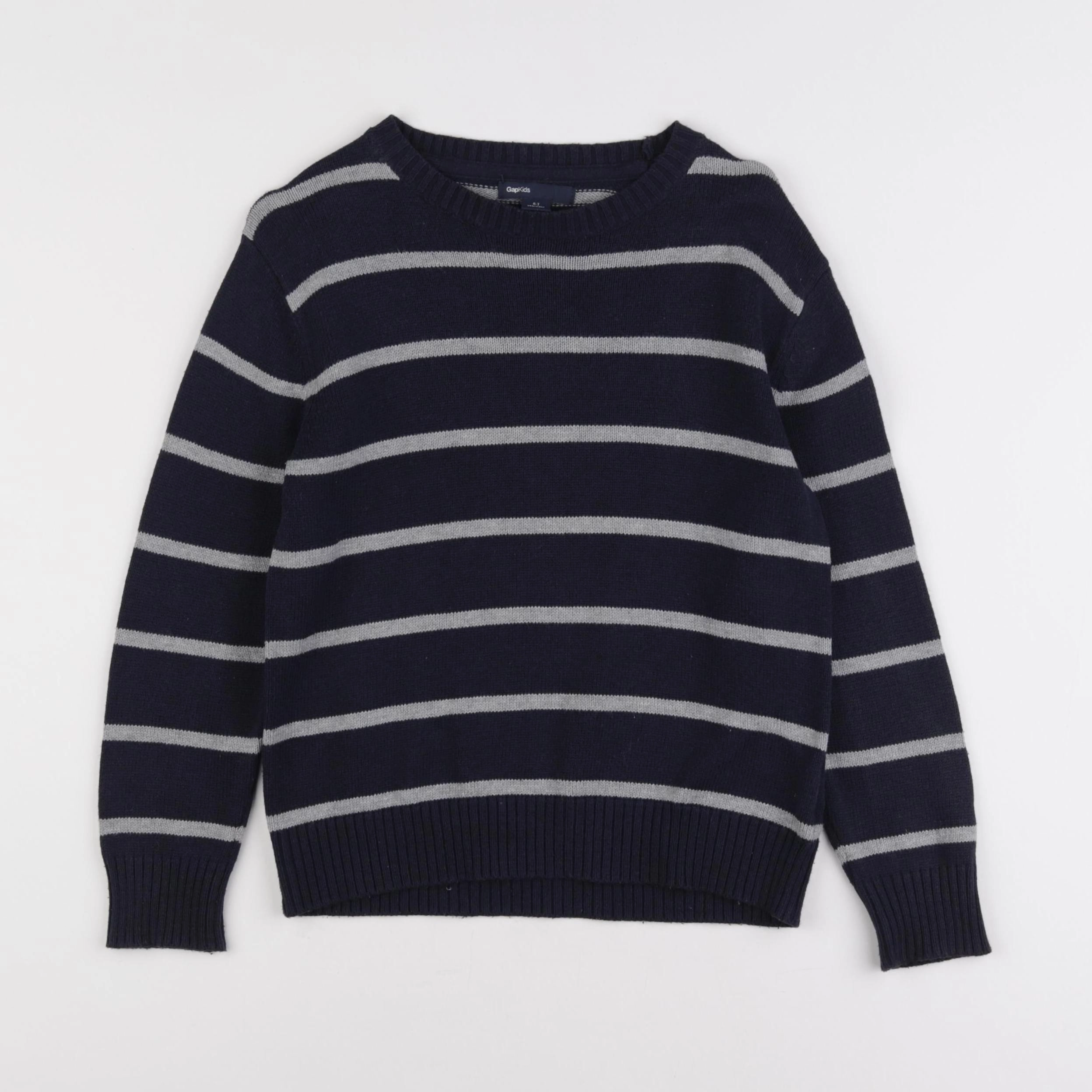 GAP - pull bleu - 6/7 ans