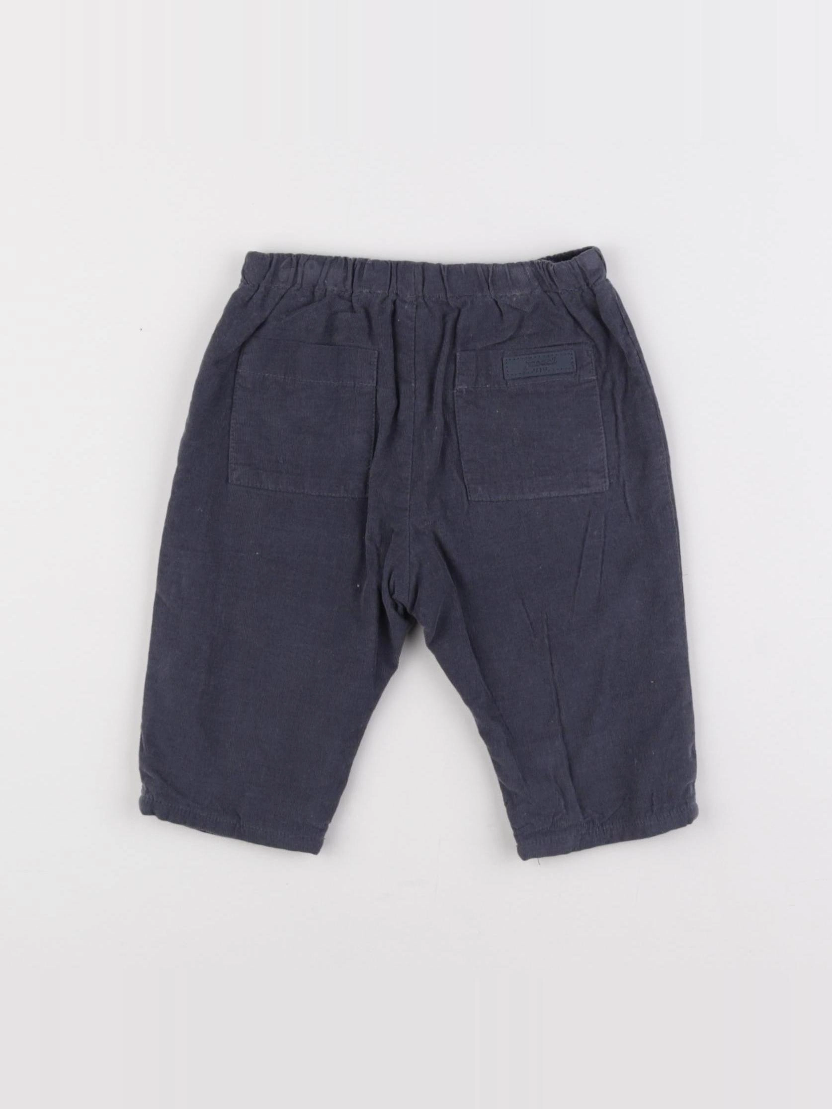 Jacadi - pantalon bleu - 6 mois