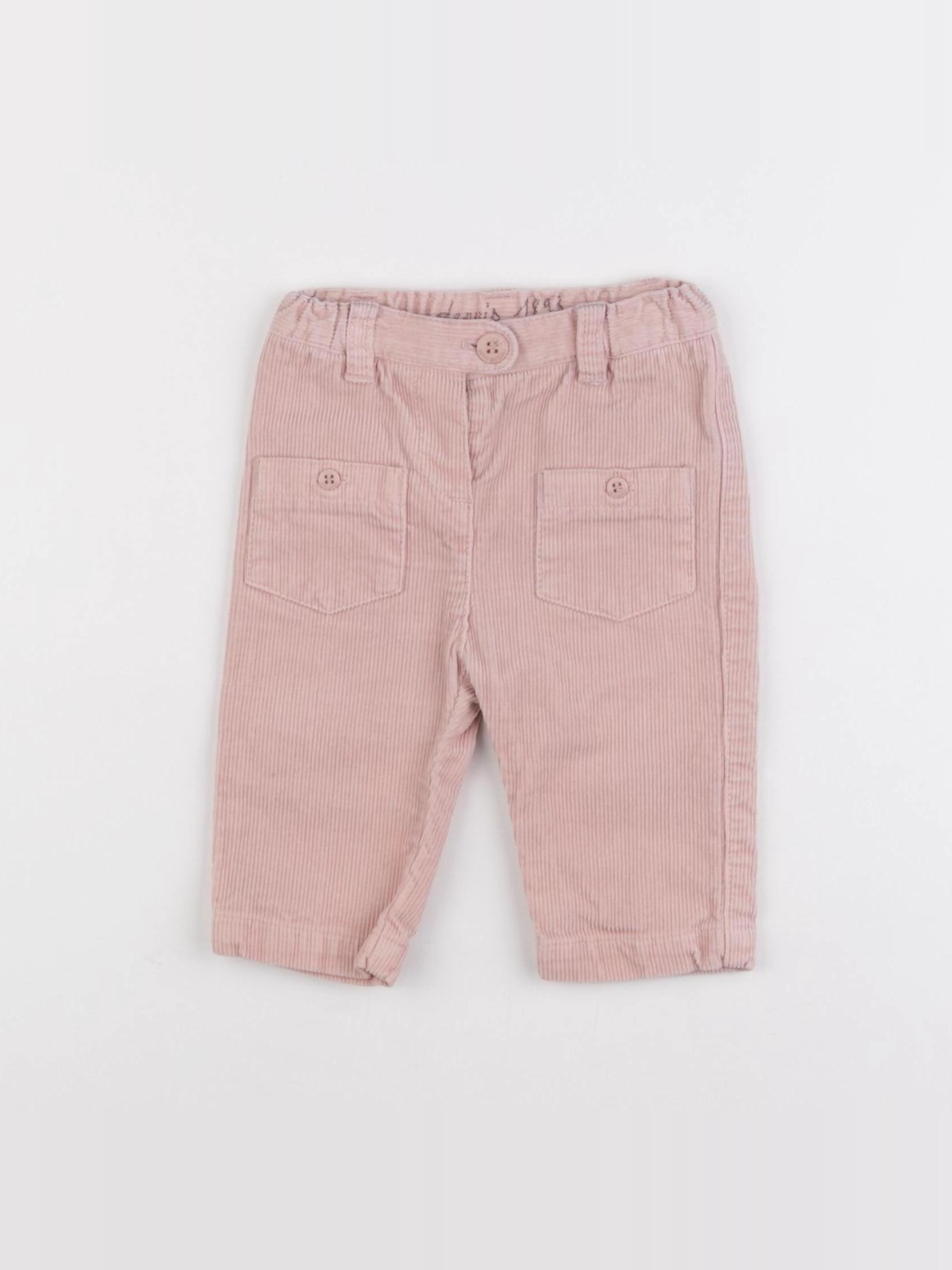 Petit Bateau - pantalon rose - 3 mois