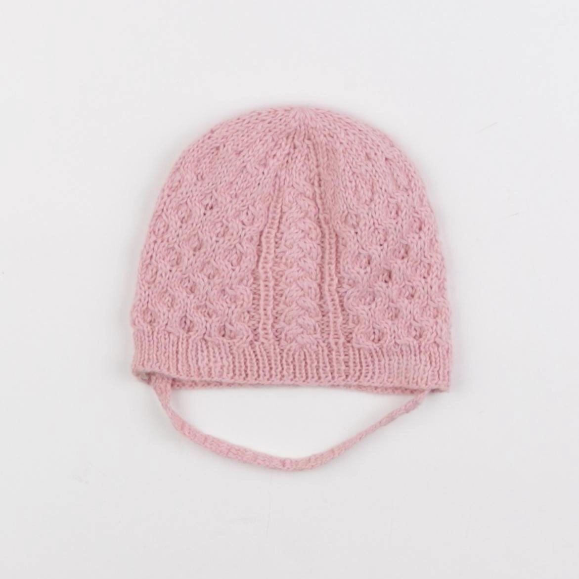 Jacadi - bonnet rose - 6 mois