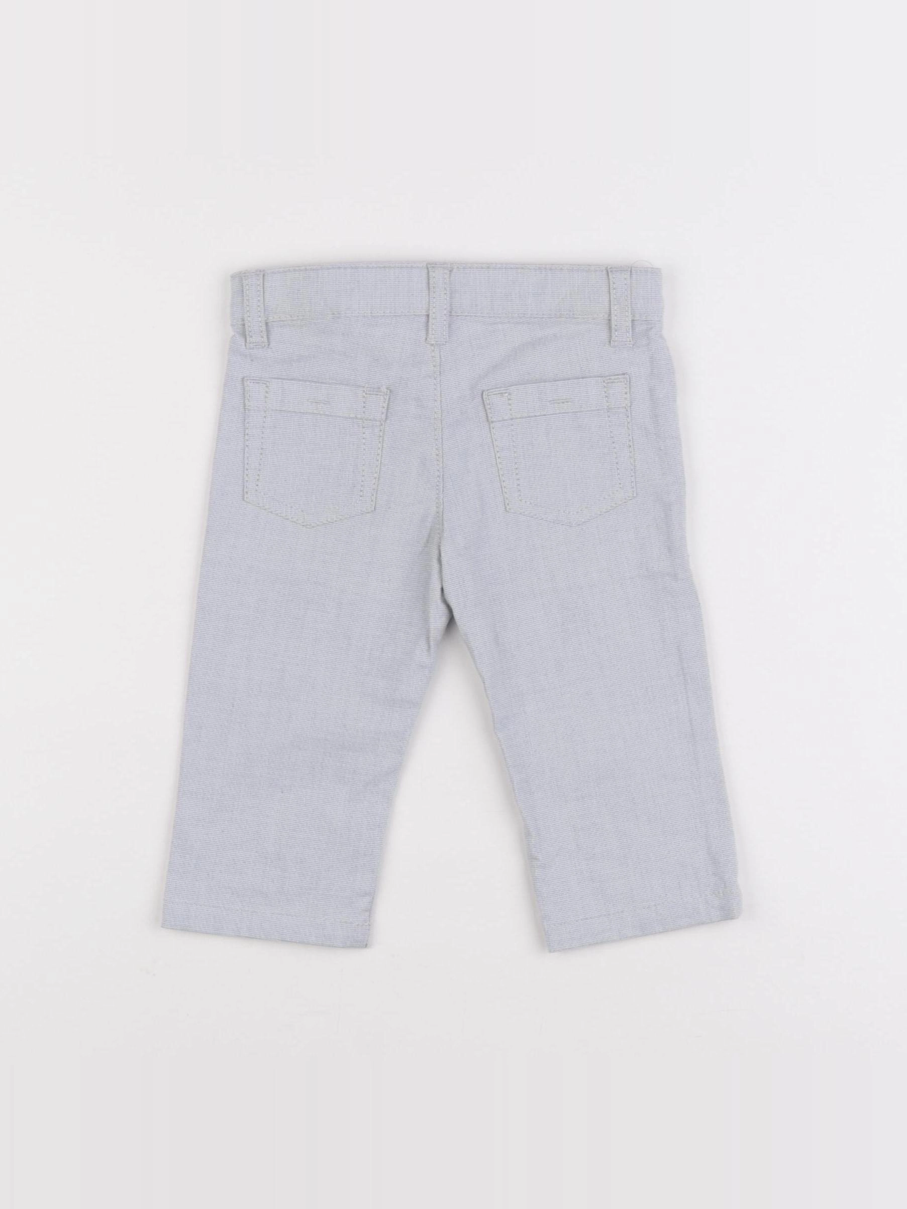 IKKS - pantalon bleu - 3 mois