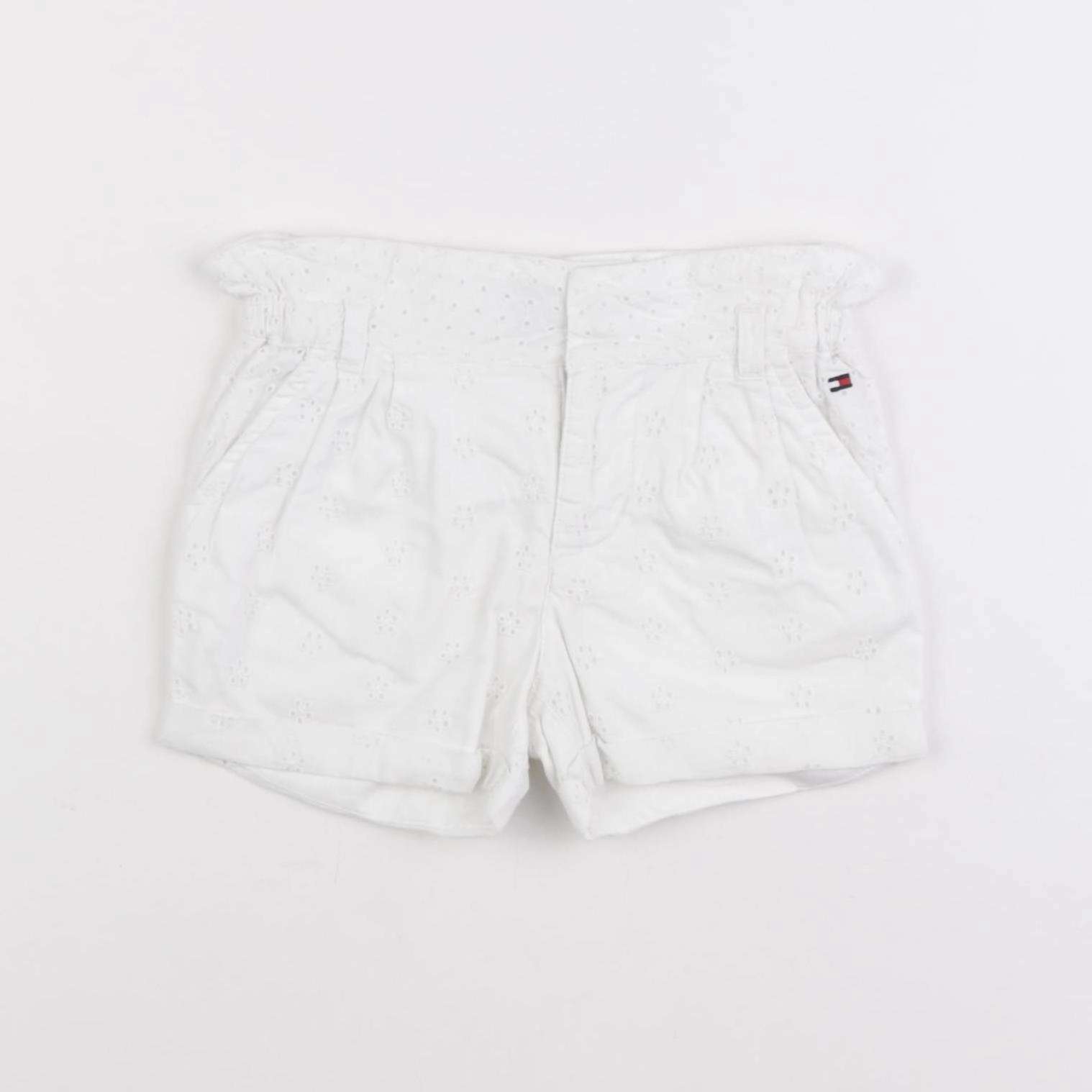Tommy Hilfiger - short blanc - 9/12 mois