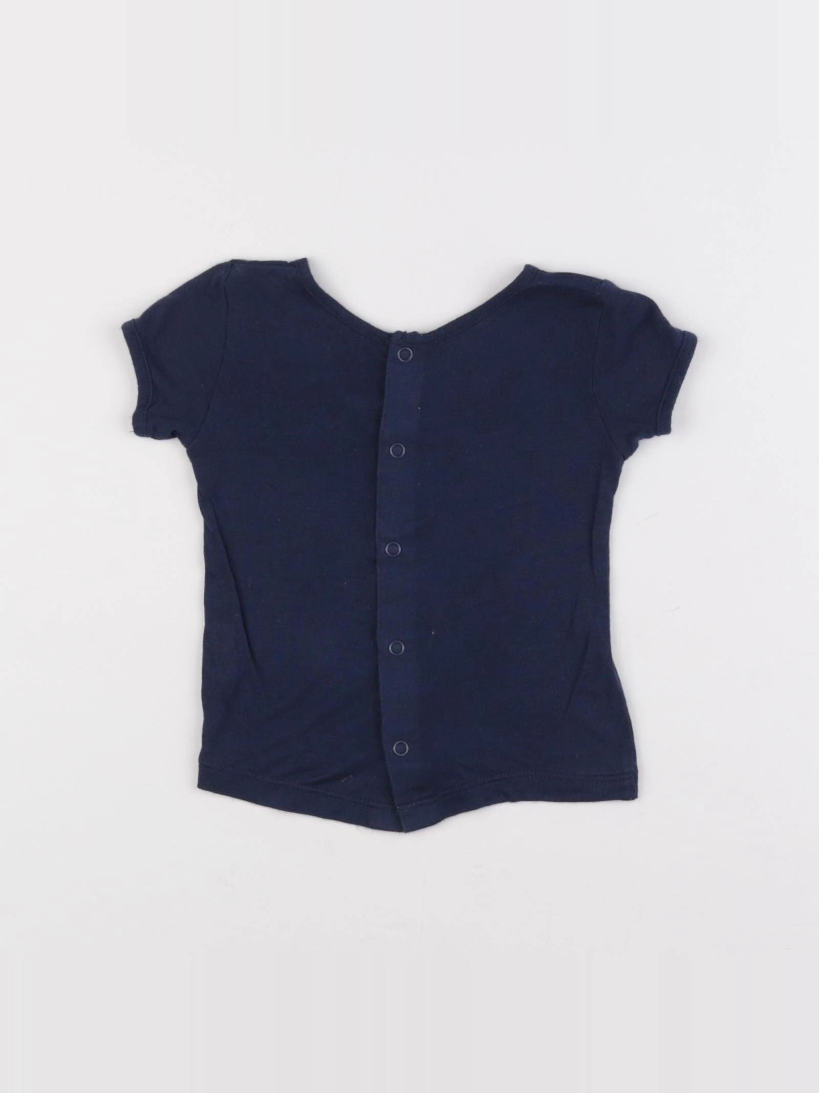 IKKS - tee-shirt bleu - 3 mois