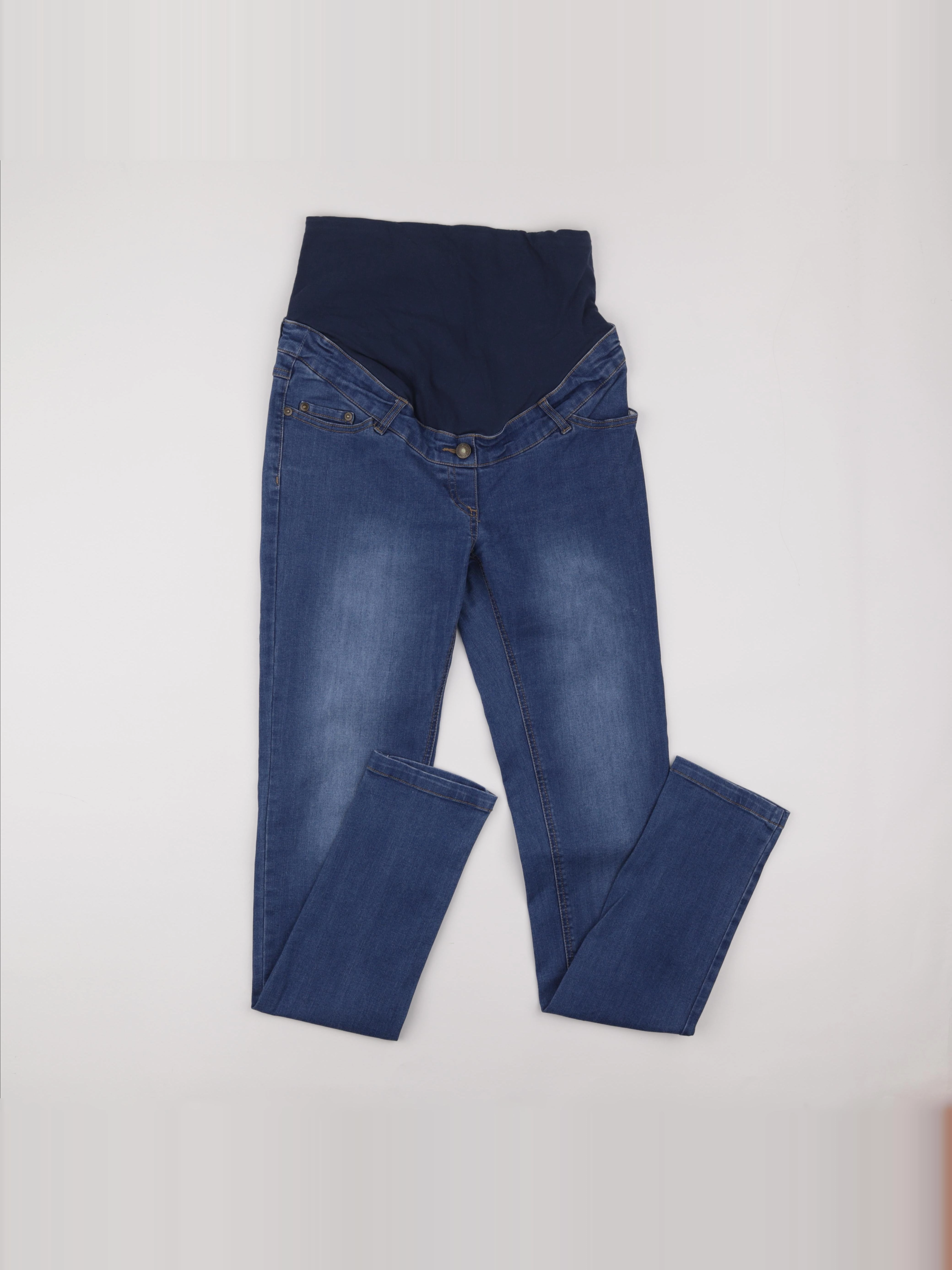 Vertbaudet - jean grossesse bleu - 38