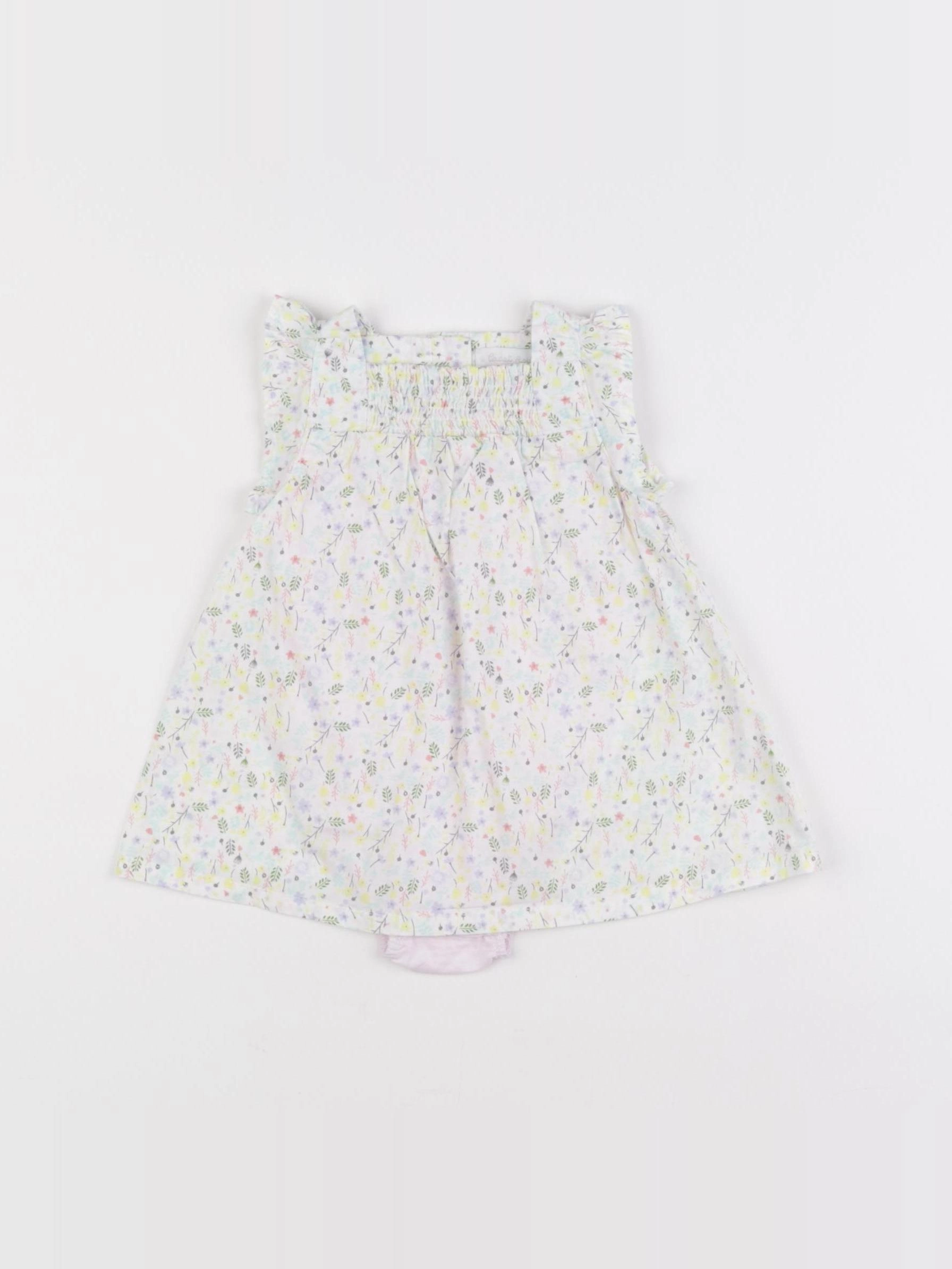 Cadet Rousselle - robe multicolore - 3 mois