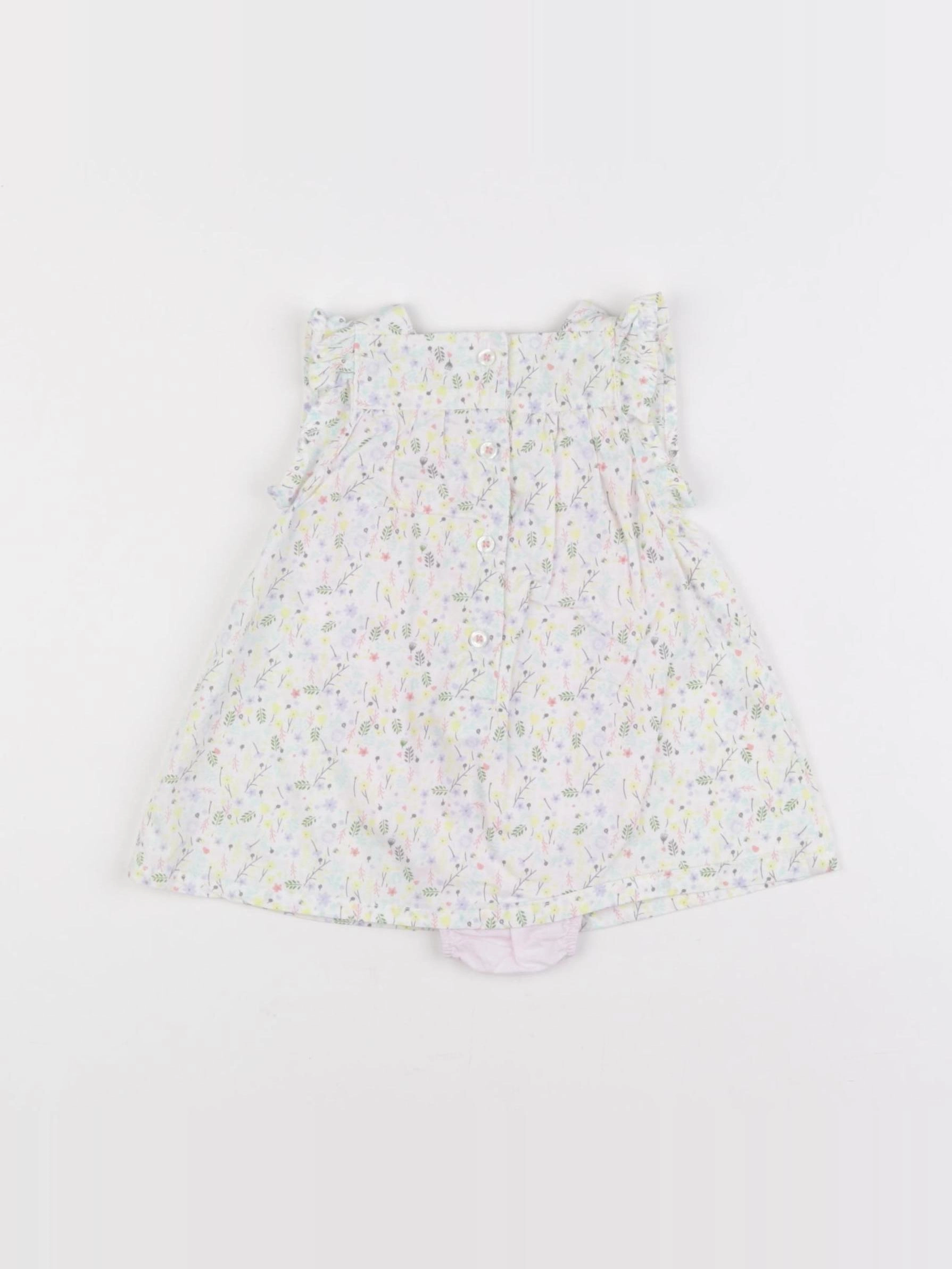 Cadet Rousselle - robe multicolore - 3 mois