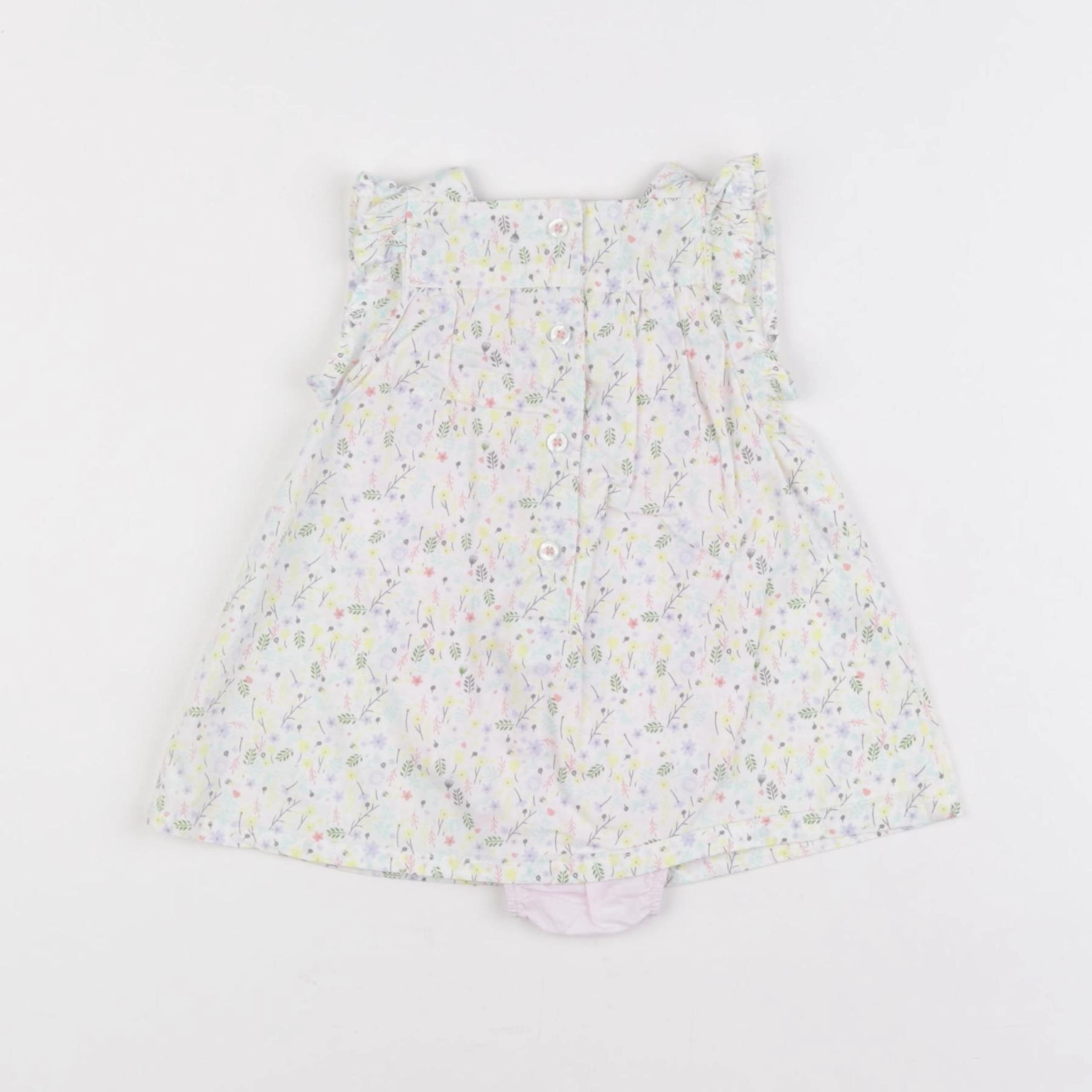 Cadet Rousselle - robe multicolore - 3 mois