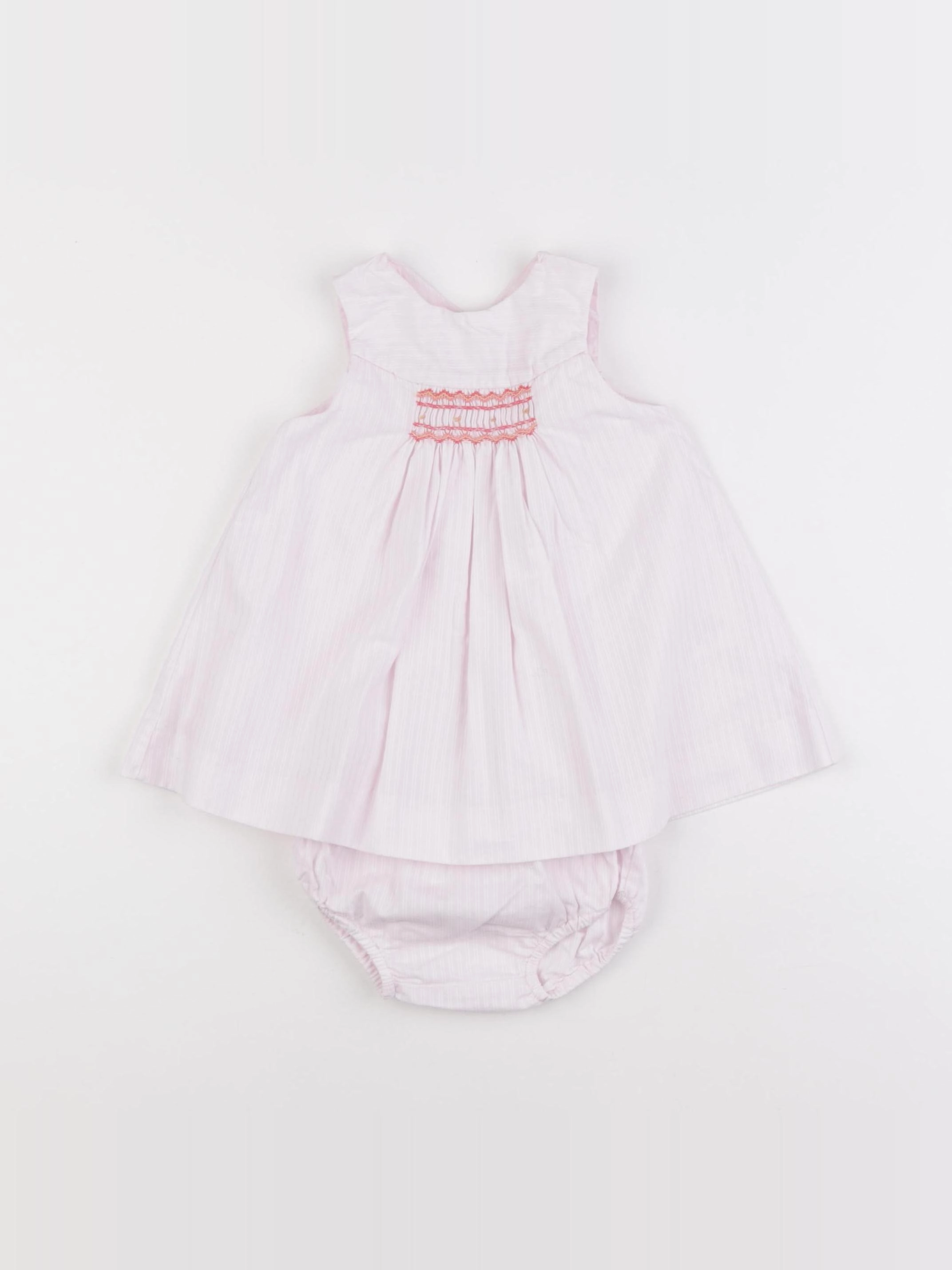Jacadi - robe rose - 6 mois