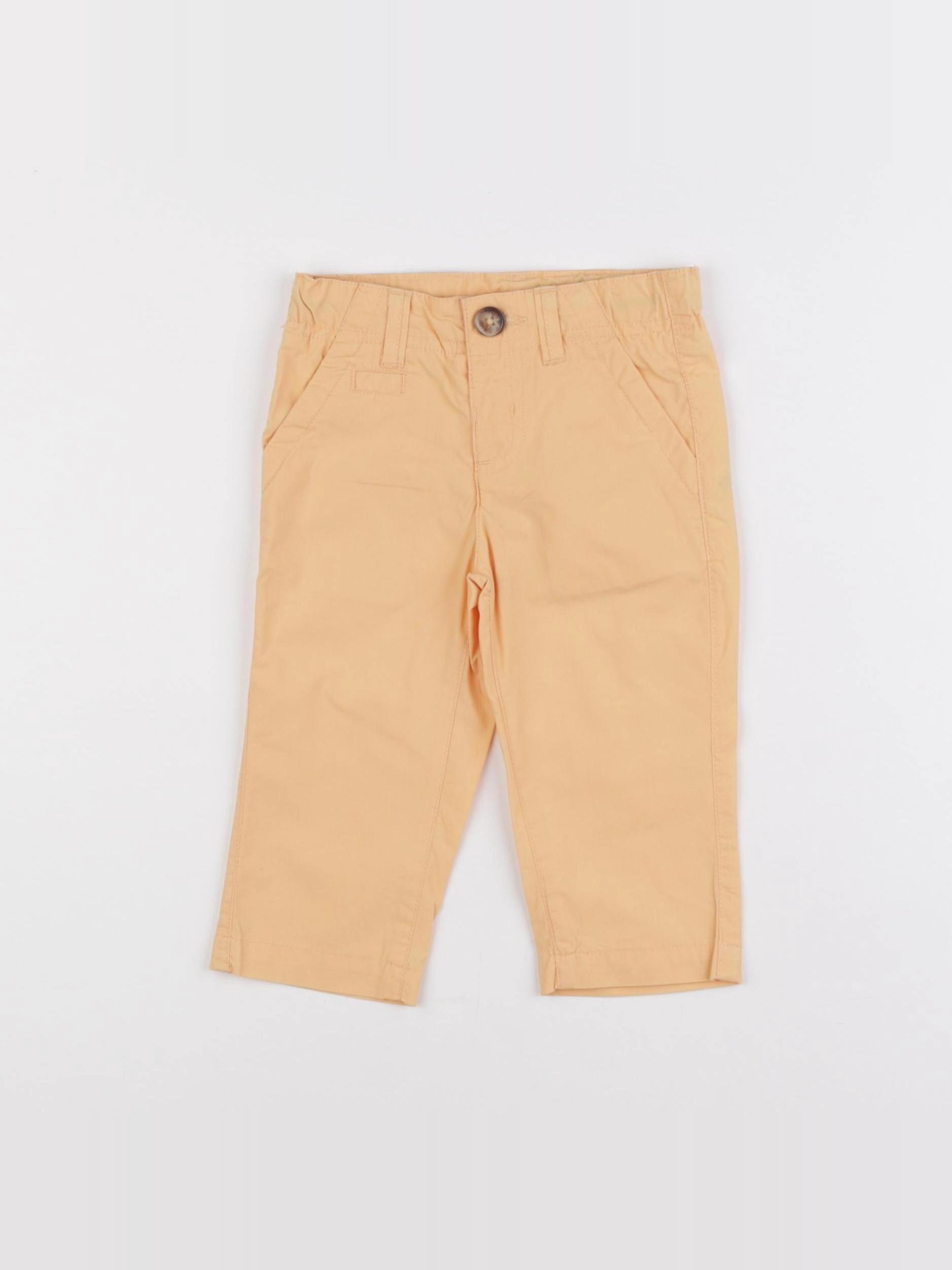 Boutchou - pantalon orange - 6 mois