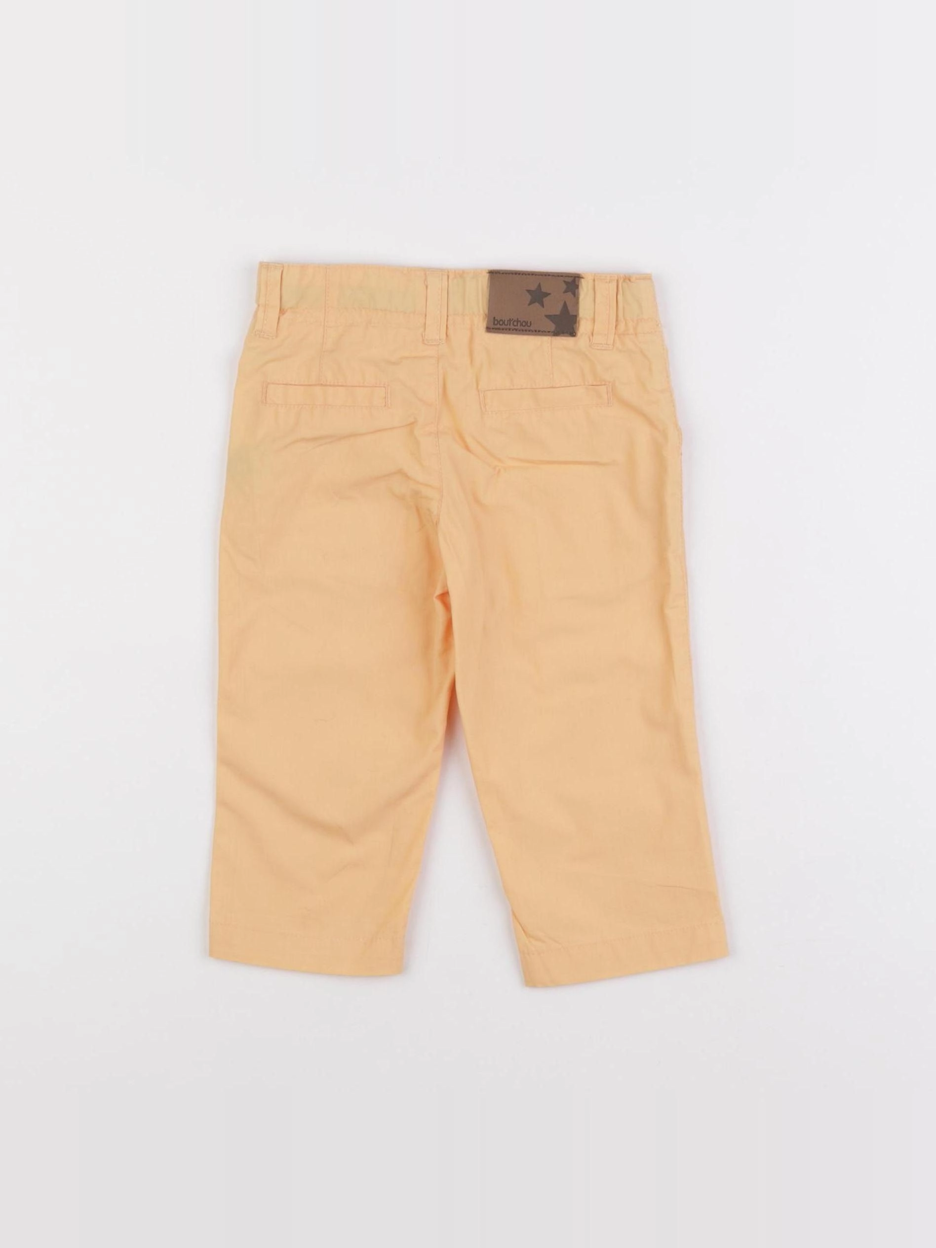 Boutchou - pantalon orange - 6 mois