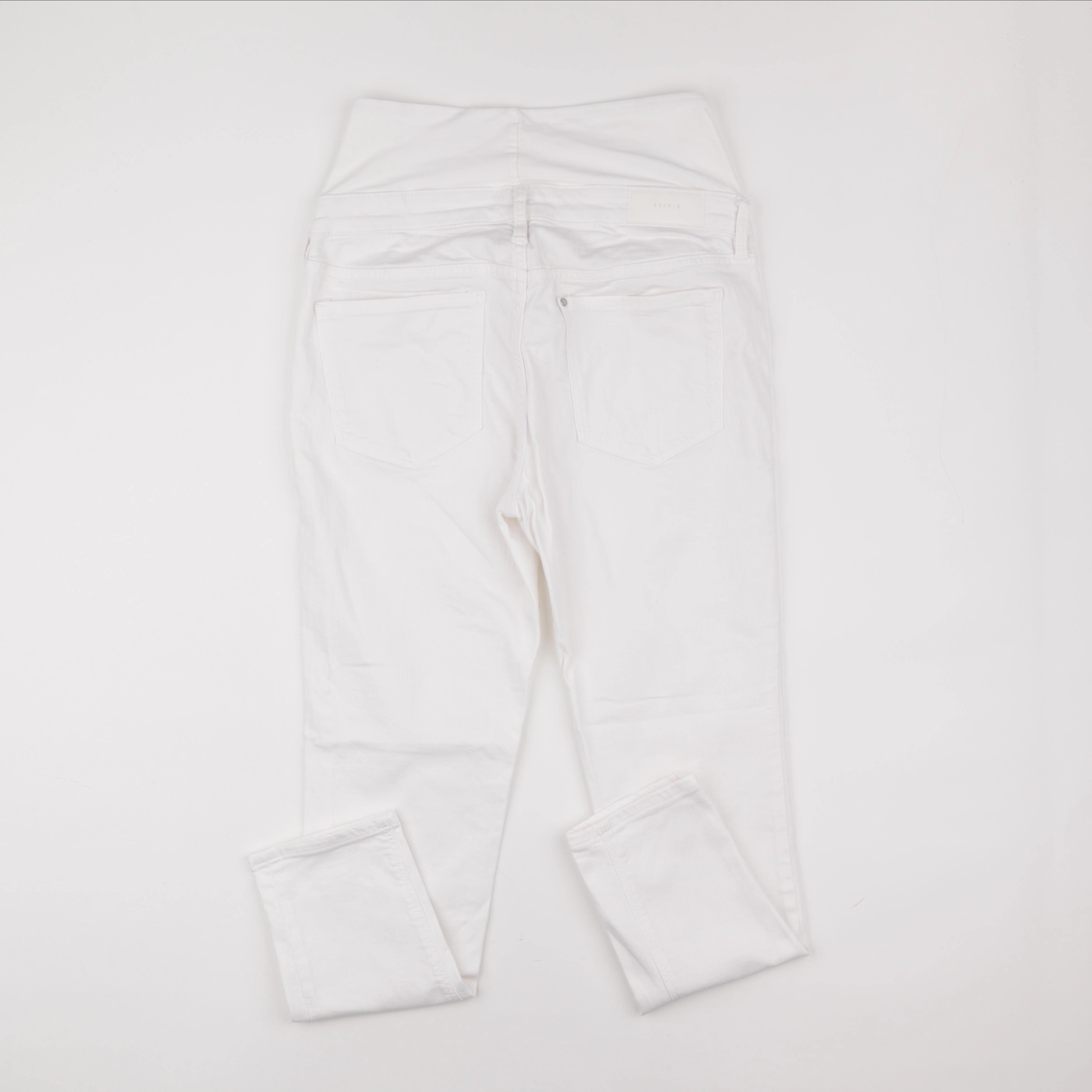 H&M - jean grossesse blanc - 40 à 42